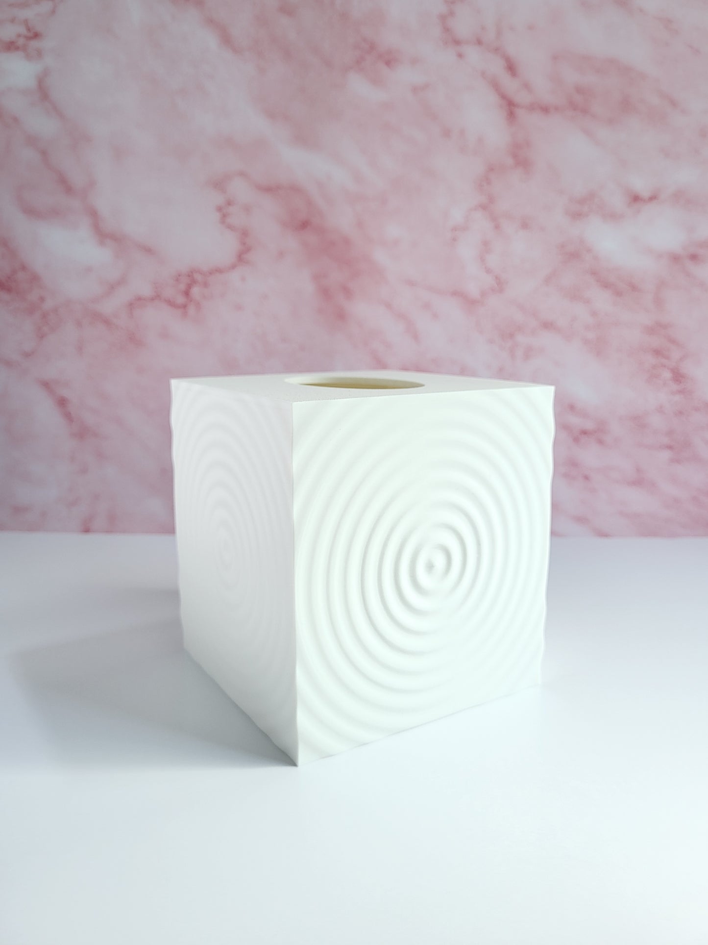 Ripple Effect Tissue Box Cover