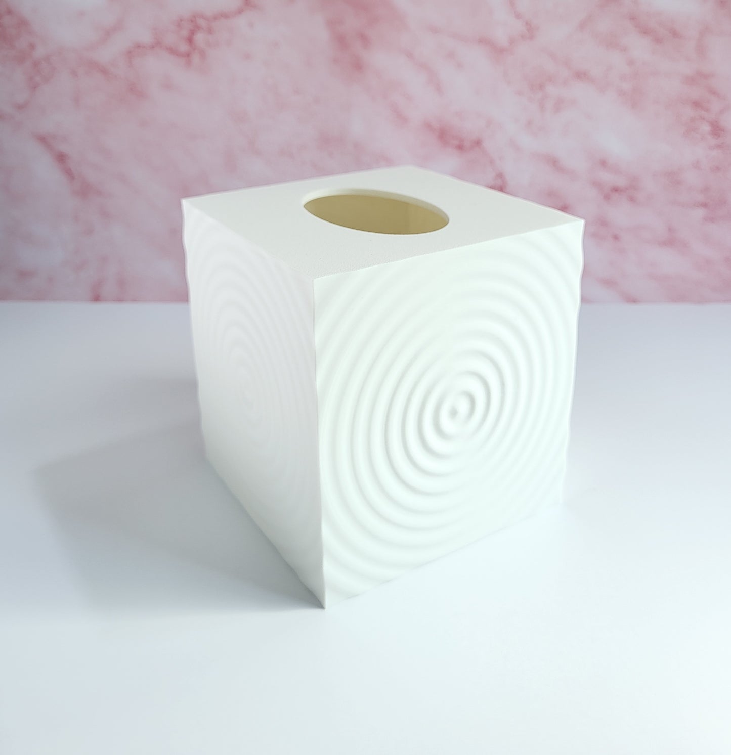 Ripple Effect Tissue Box Cover