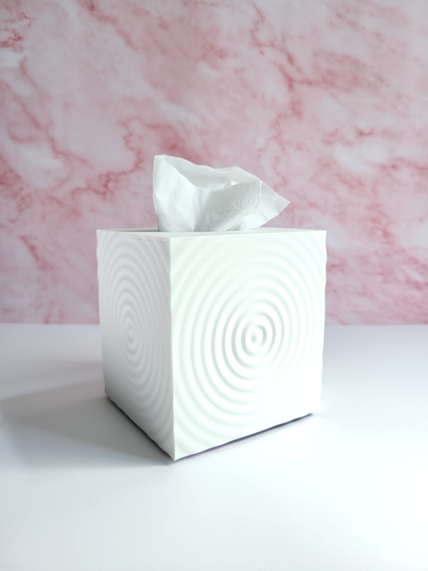 Ripple Effect Tissue Box Cover