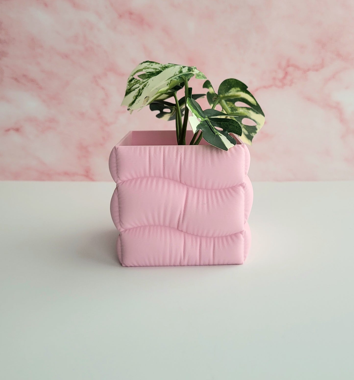 Square Wave Pillow Planter