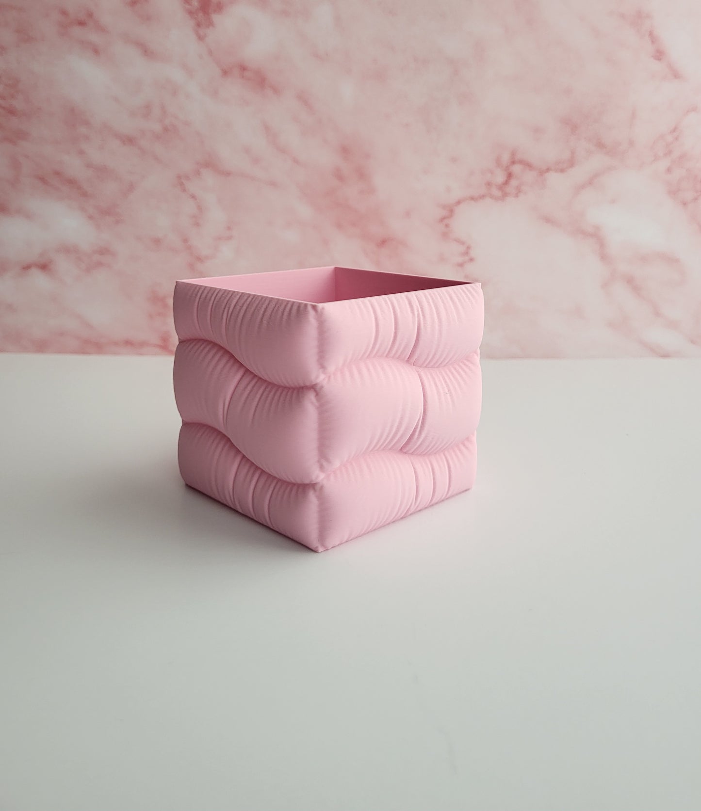 Square Wave Pillow Planter