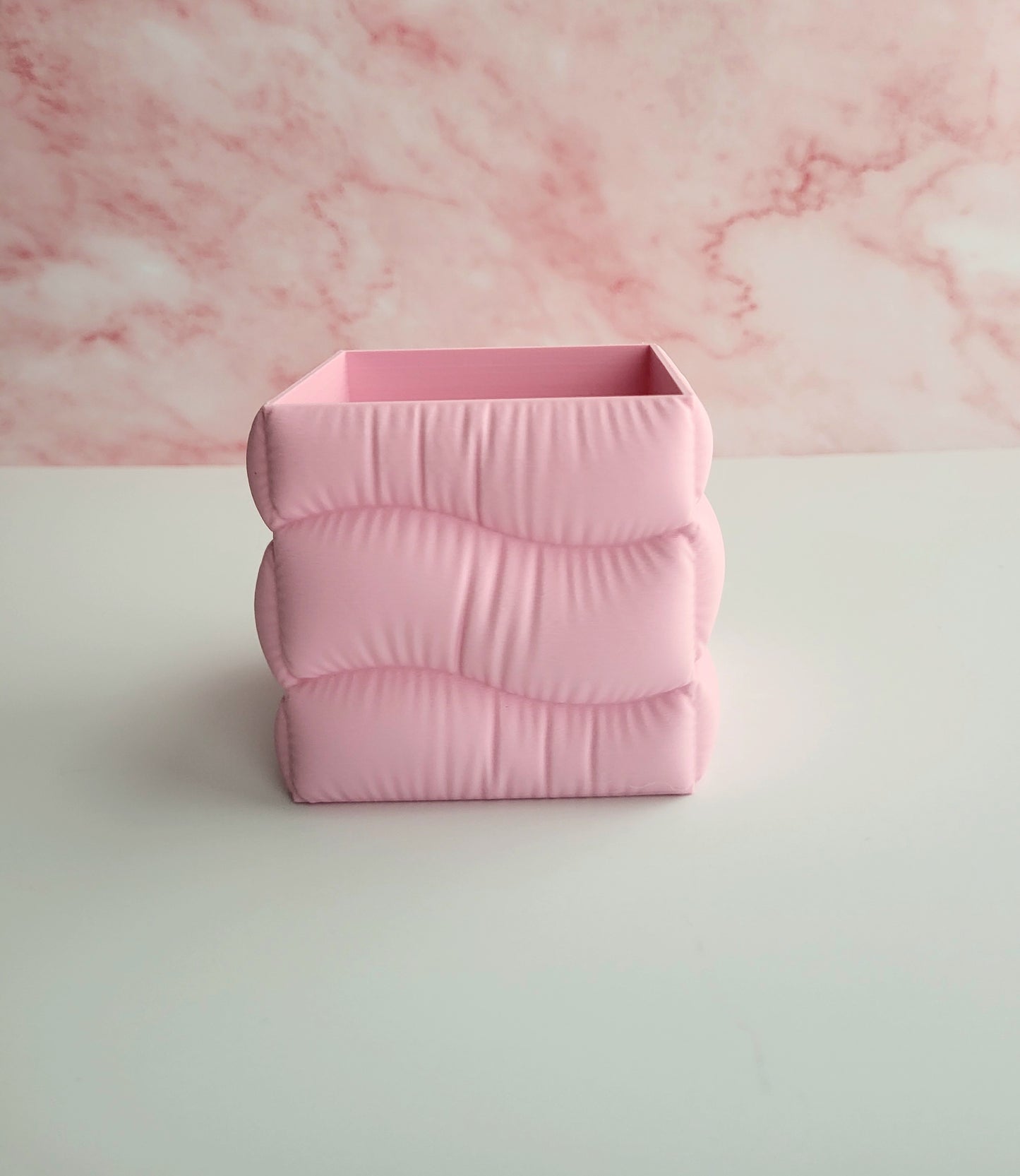 Square Wave Pillow Planter