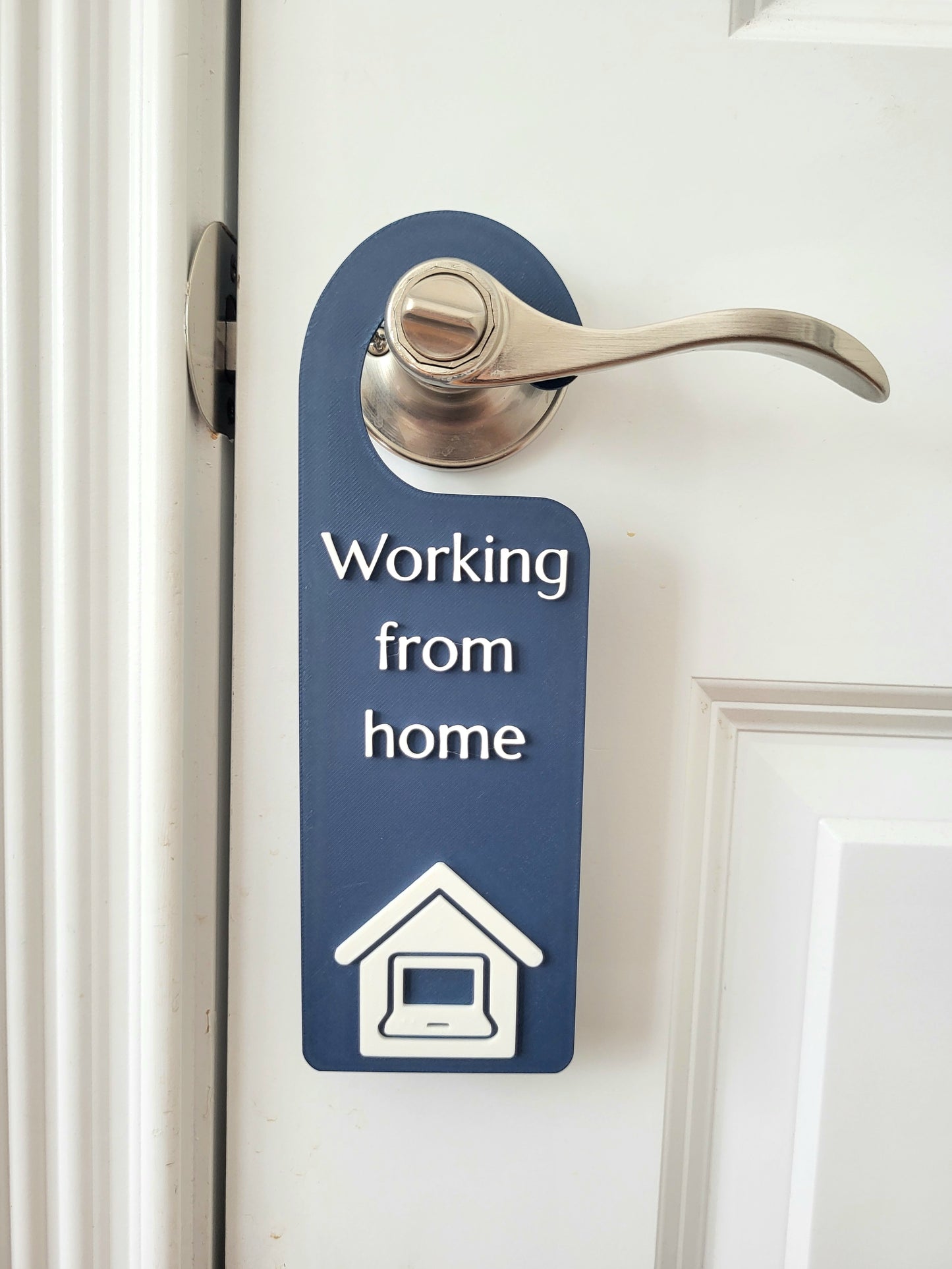 Working From Home Door Hanger