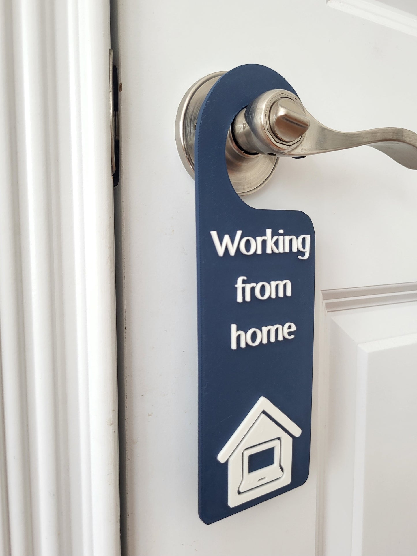 Working From Home Door Hanger