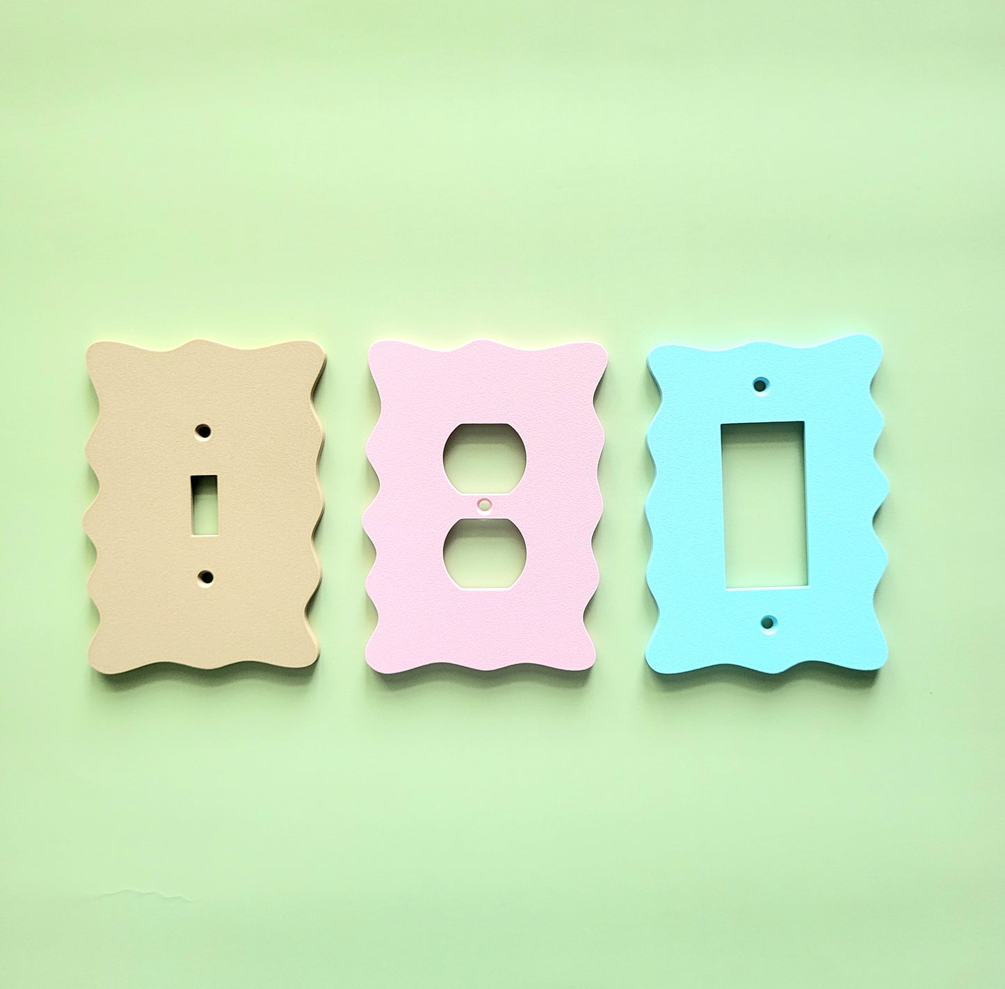 Wavy Light Switch Cover