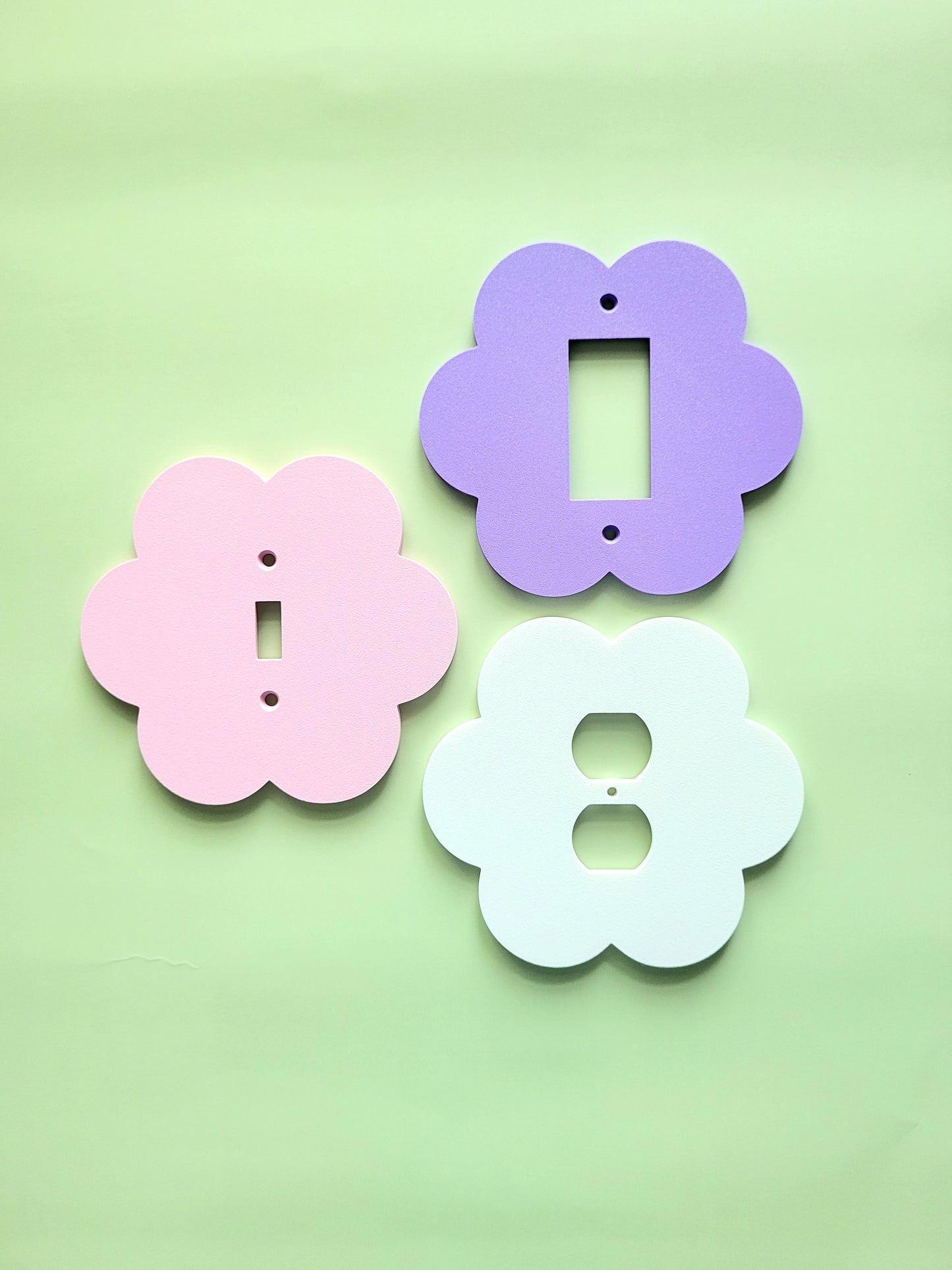 Flower Light Switch Cover