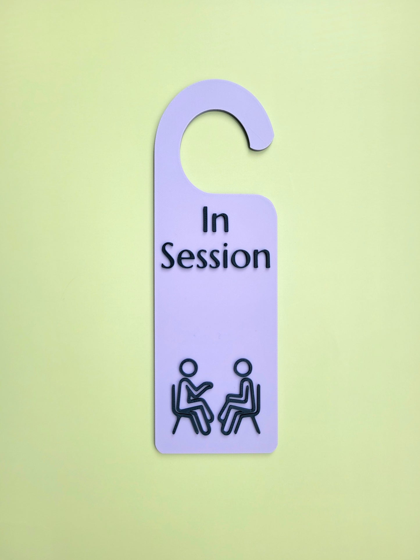 In Session Door Hanger (Talking People)
