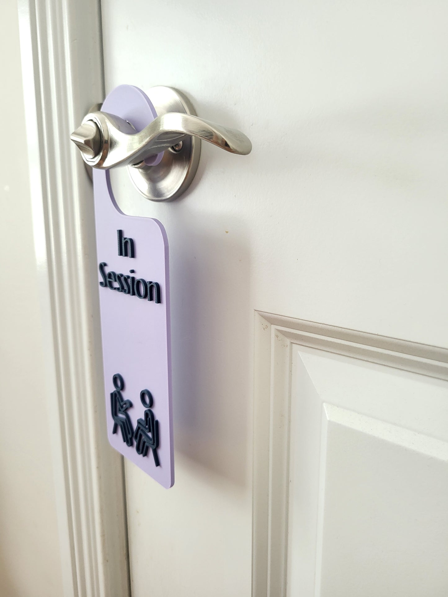 In Session Door Hanger (Talking People)