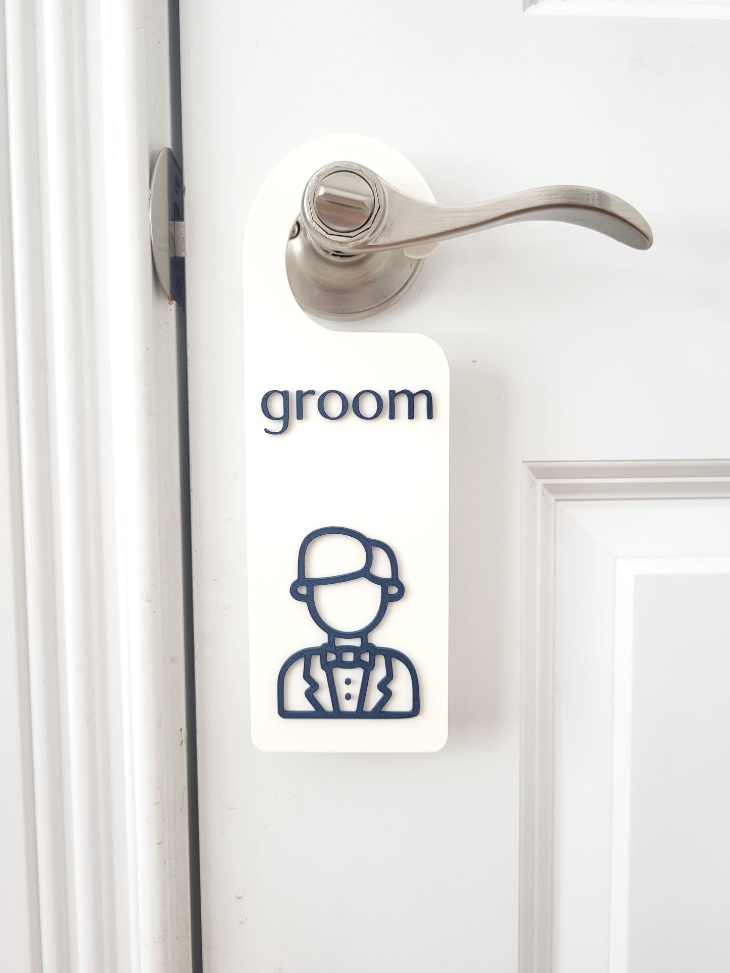 Groom Door Hanger (Version 2)