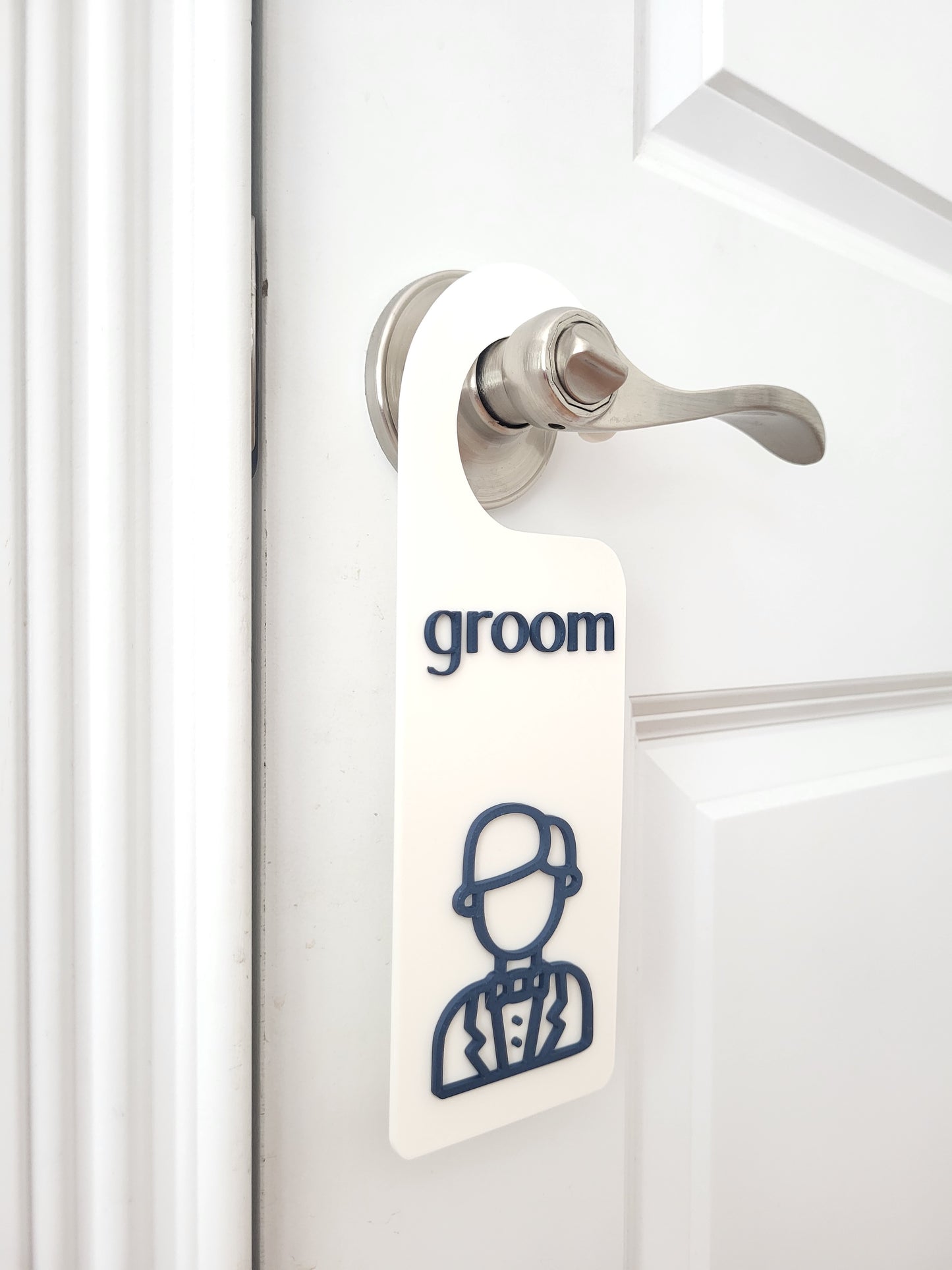 Groom Door Hanger (Version 2)