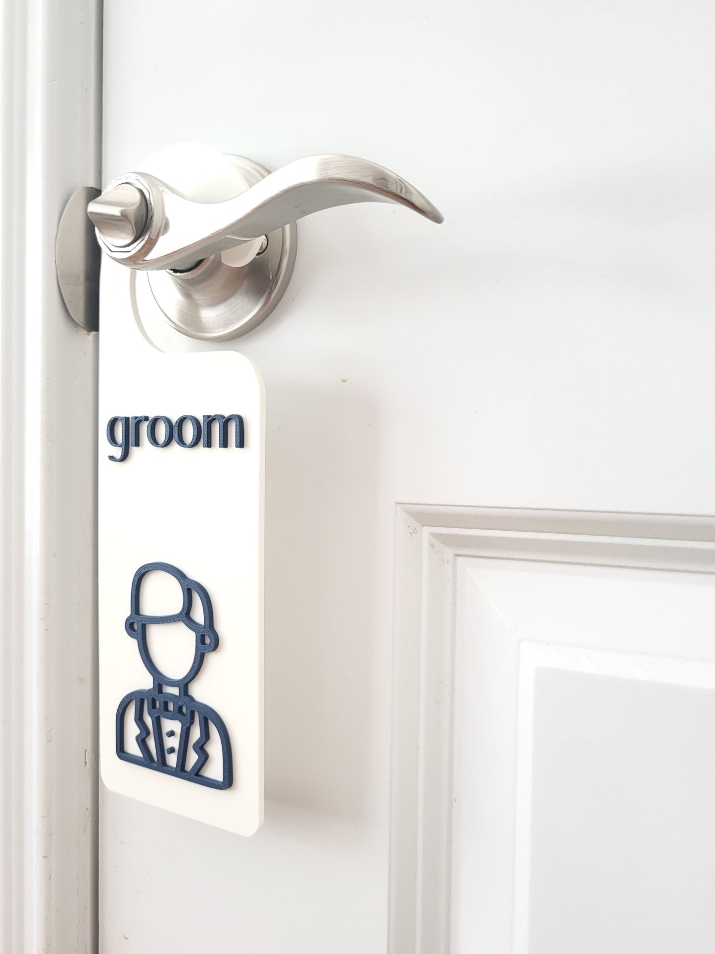Groom Door Hanger (Version 2)