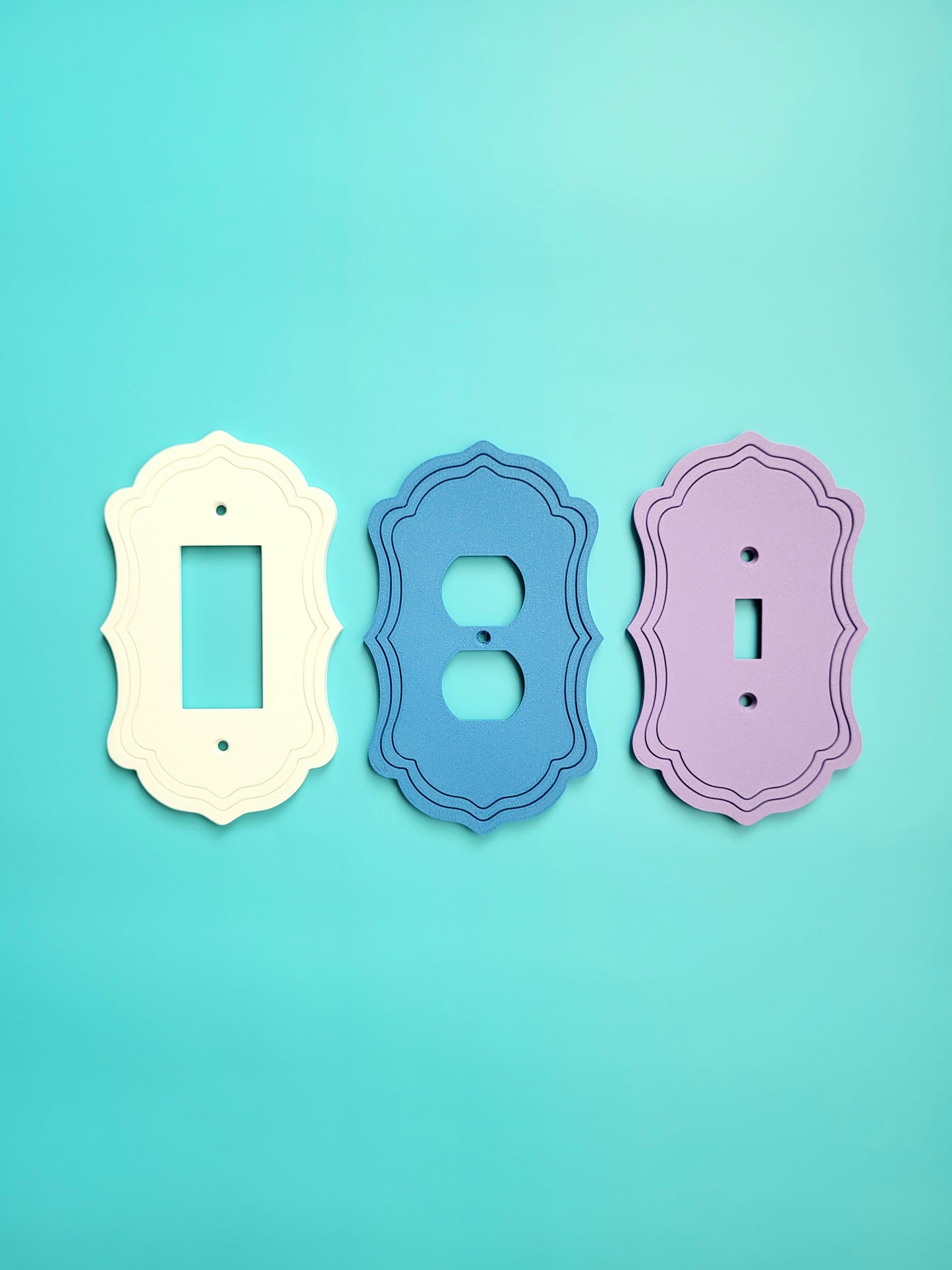 Slim Victorian Style Light Switch Cover