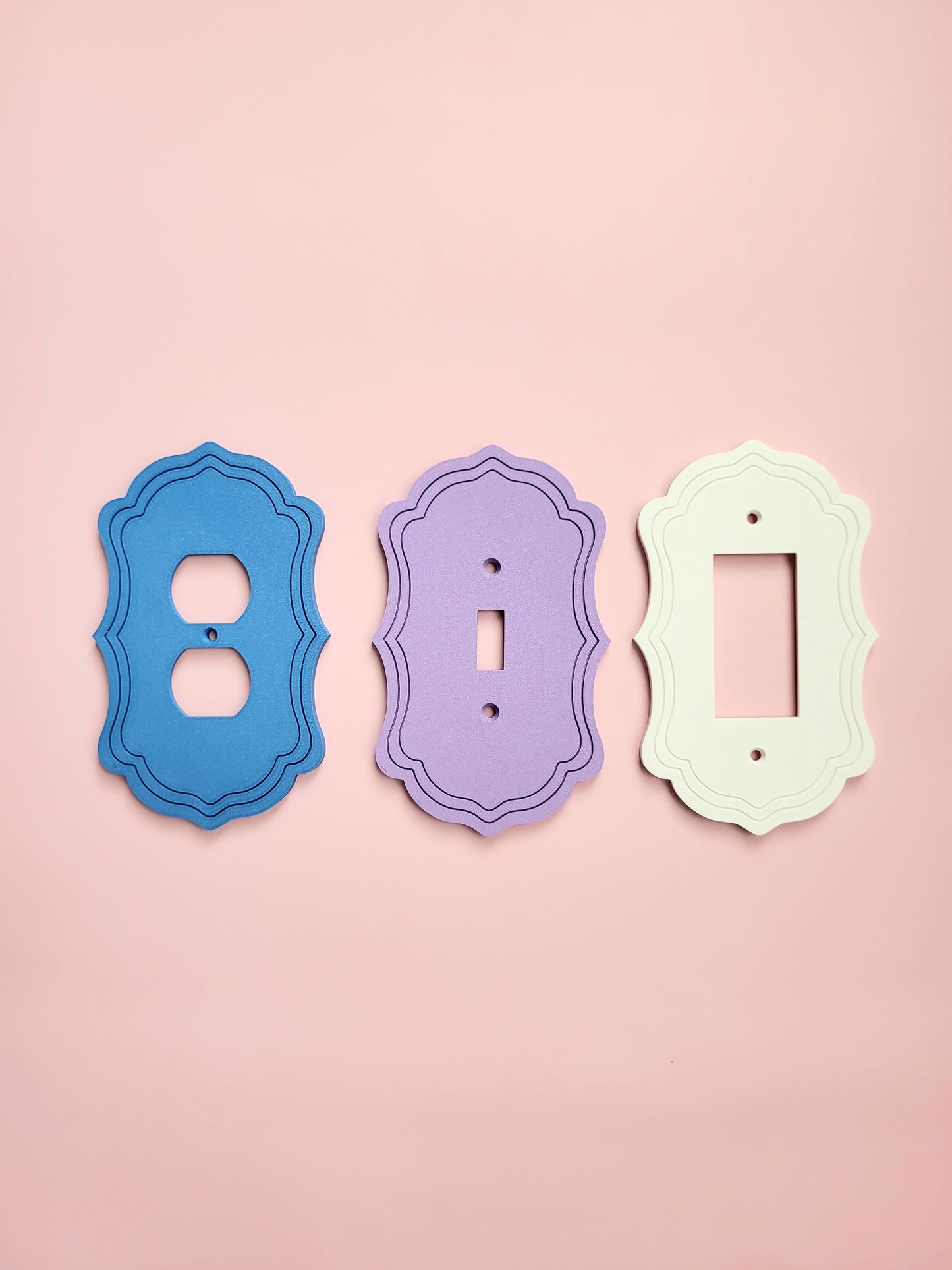Slim Victorian Style Light Switch Cover