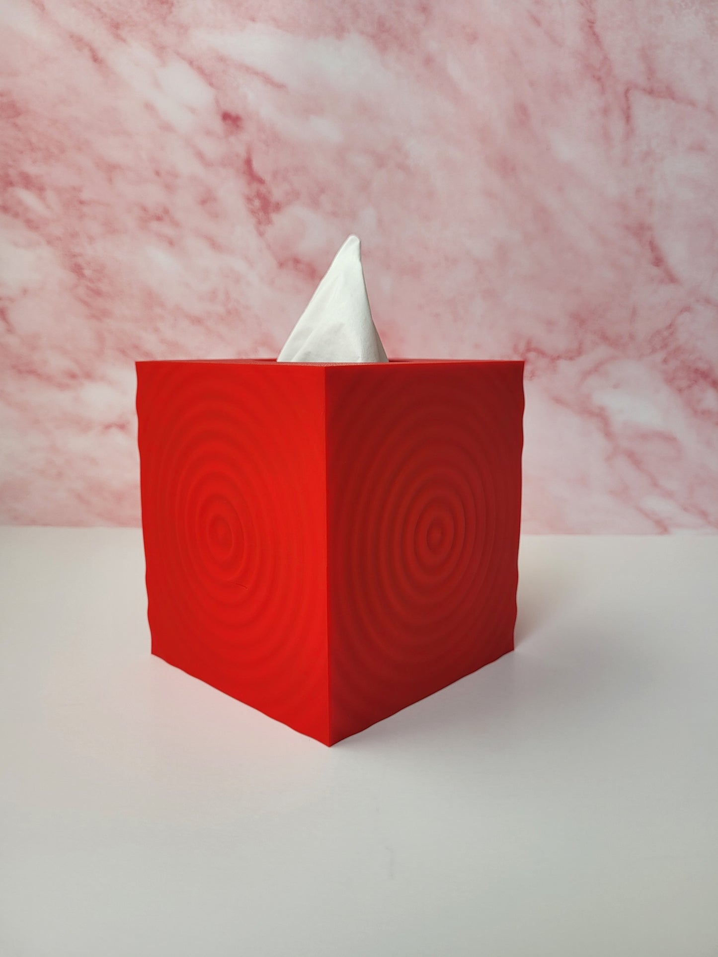 Ripple Effect Tissue Box Cover