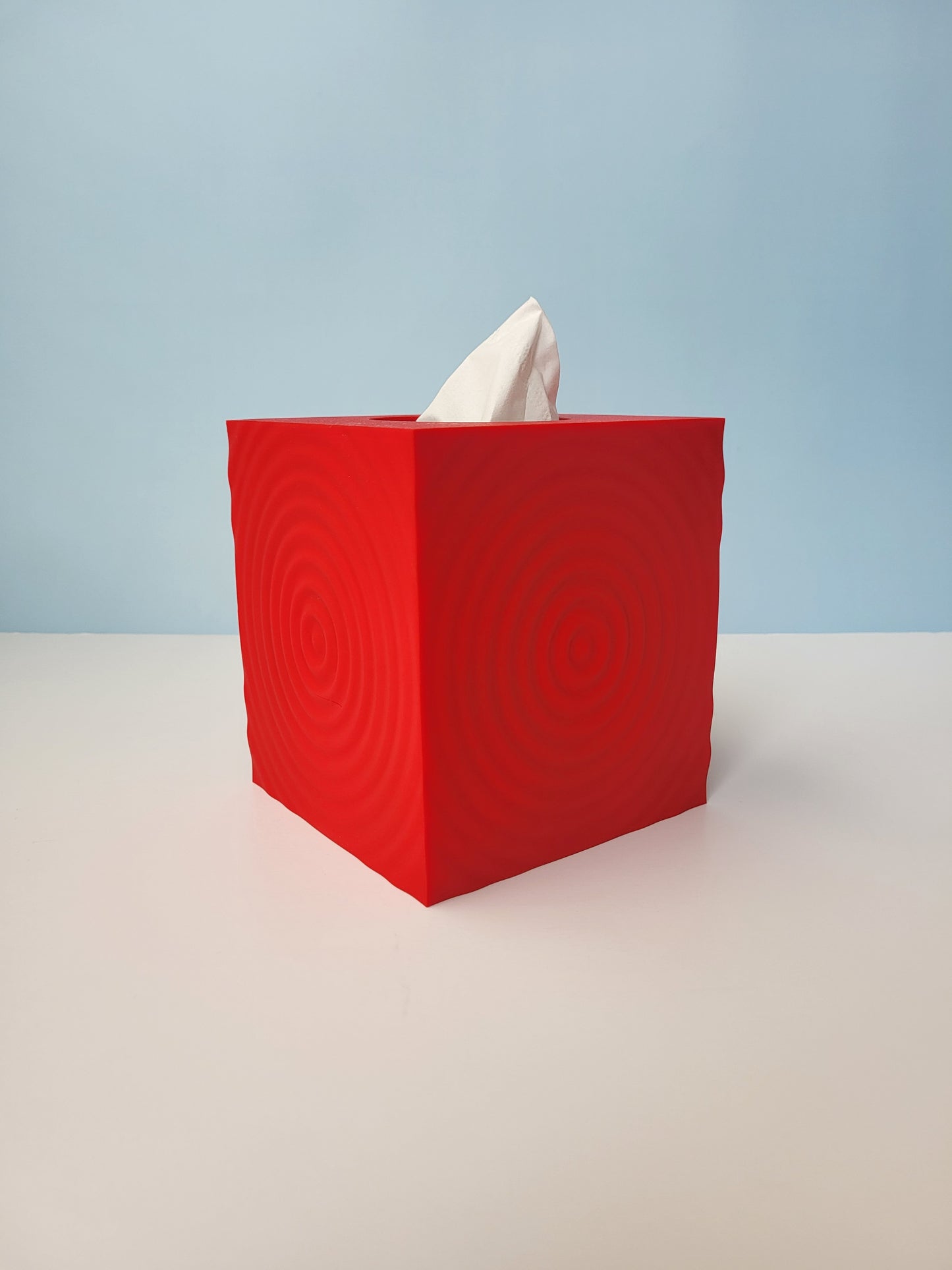 Ripple Effect Tissue Box Cover