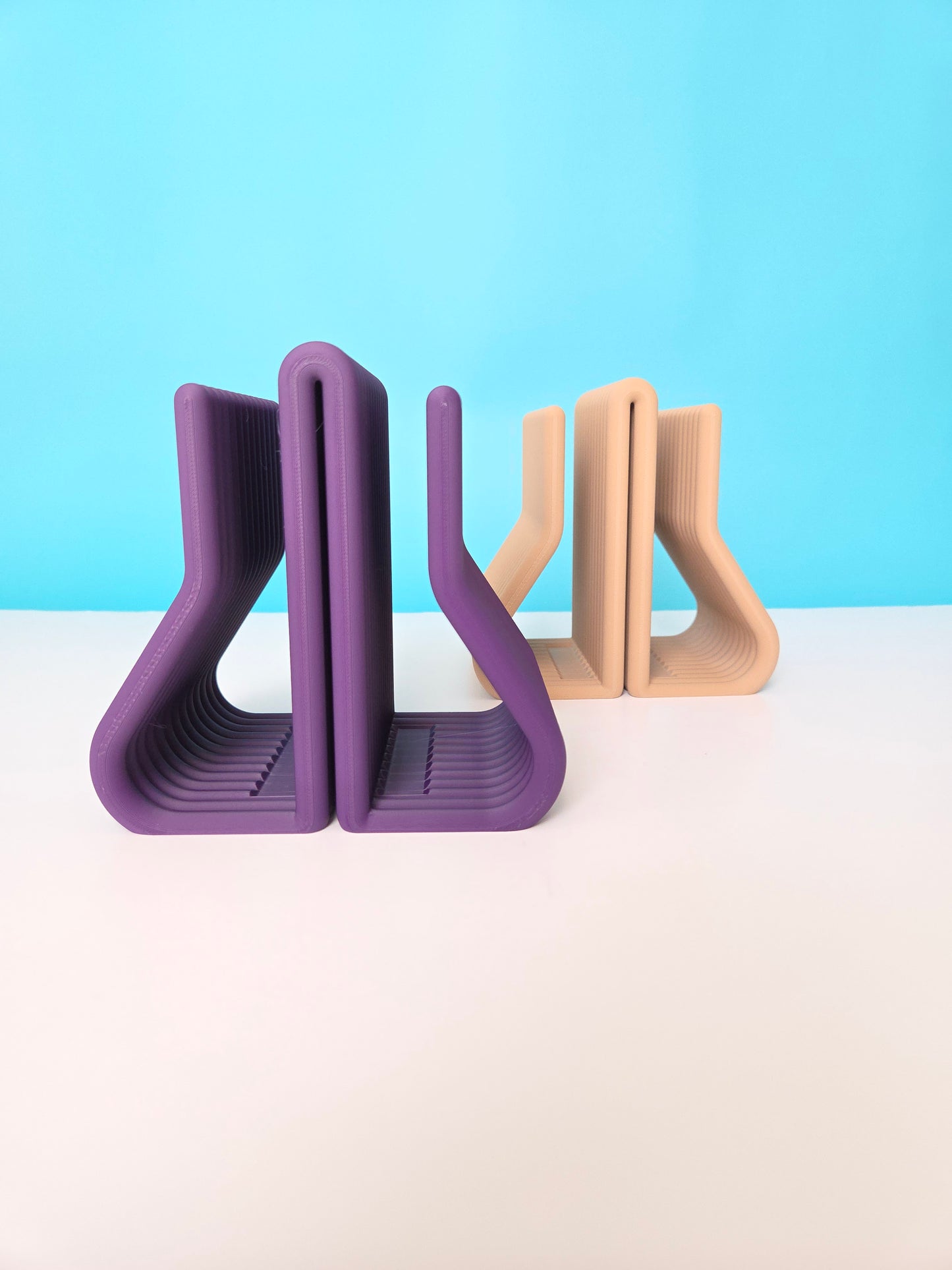 Dual Ribbed Vertical Laptop Stand