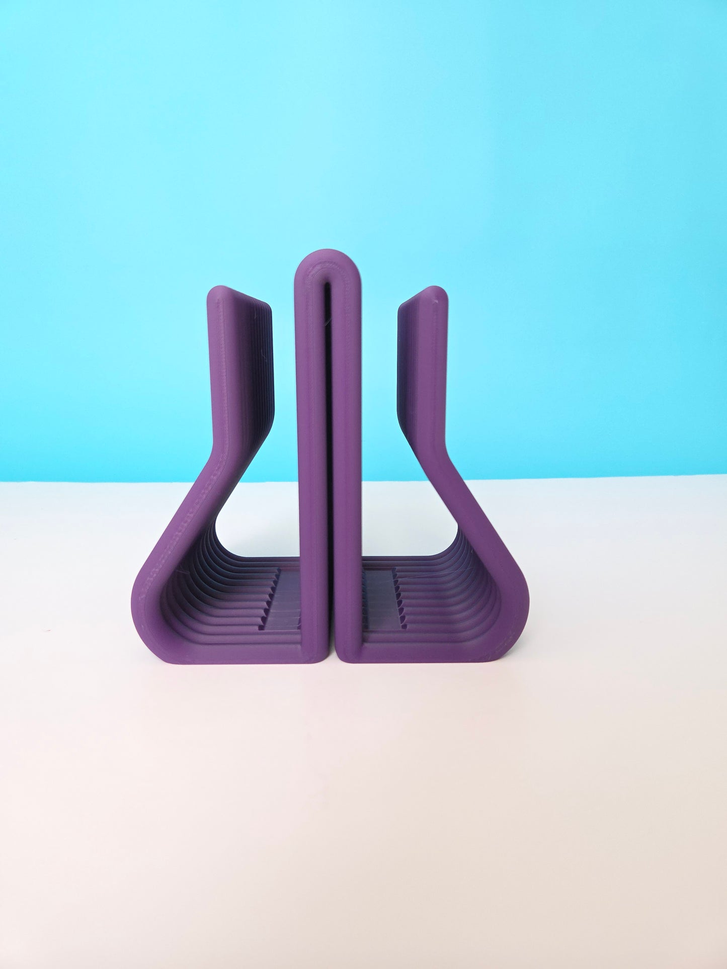 Dual Ribbed Vertical Laptop Stand
