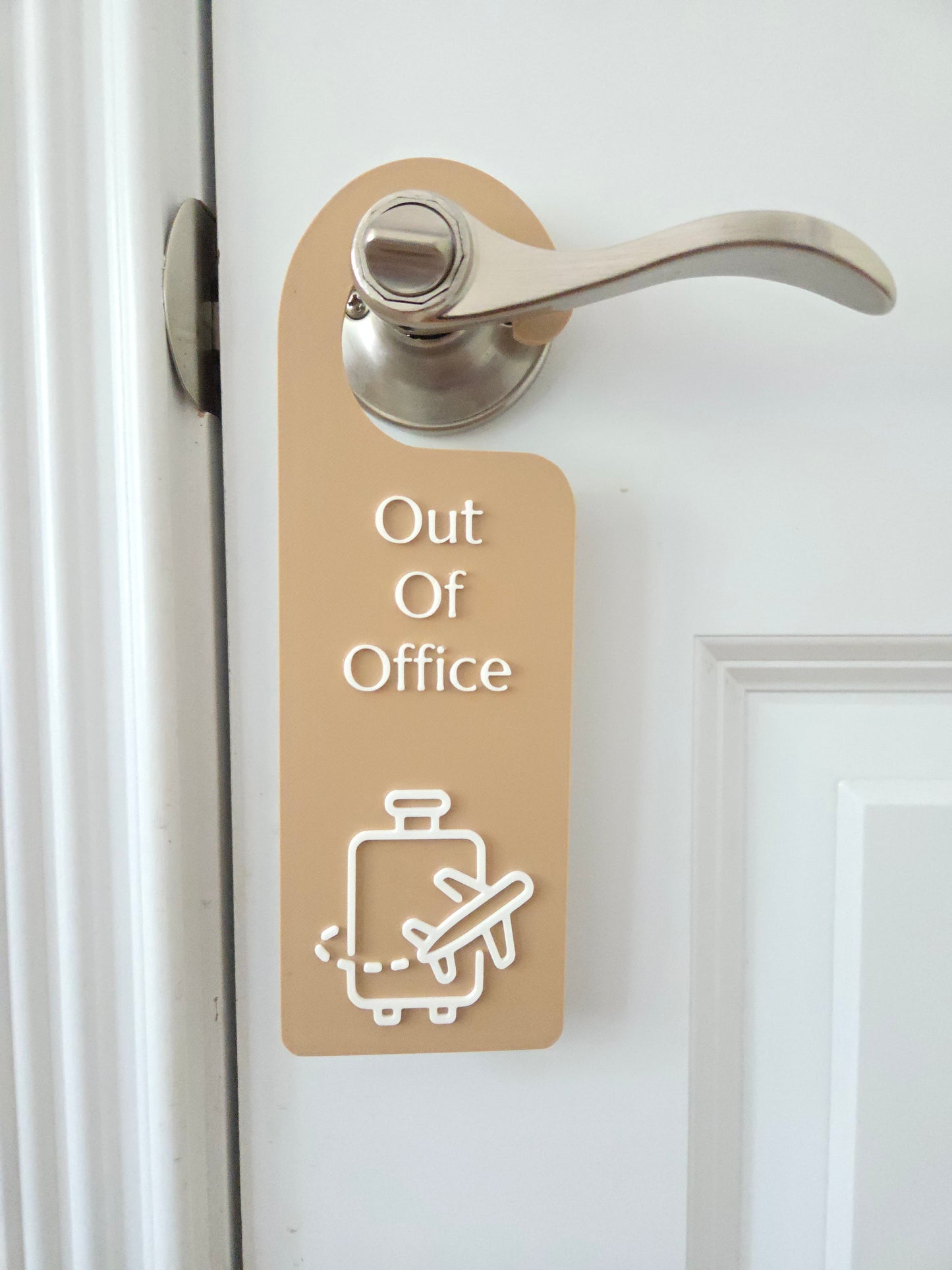 Out of Office Door Hanger