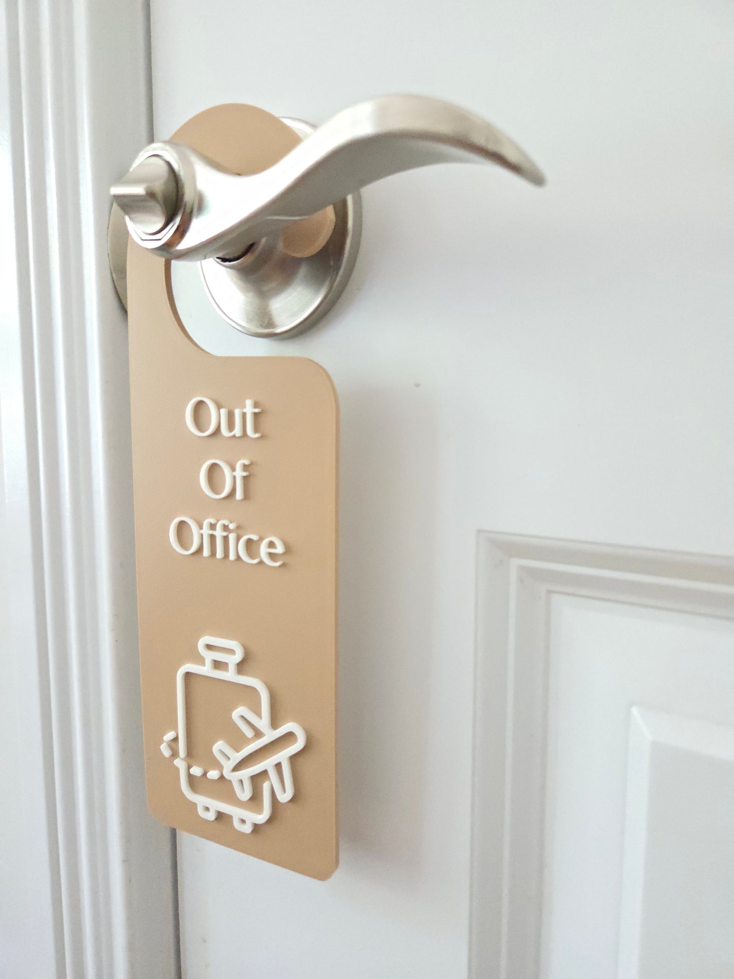 Out of Office Door Hanger