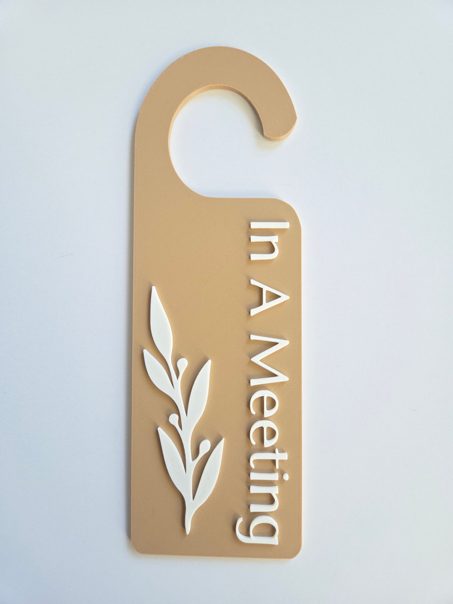 In A Meeting Door Hanger