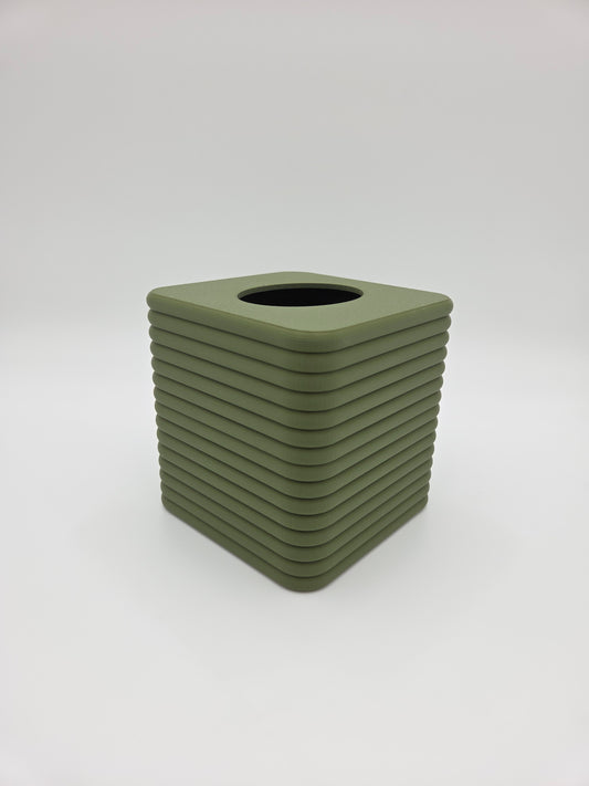 OUTLET: Bubble Tissue Cover Olive Green