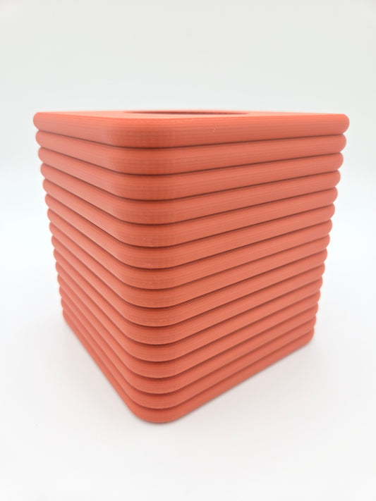OUTLET: Bubble Tissue Cover Terracota