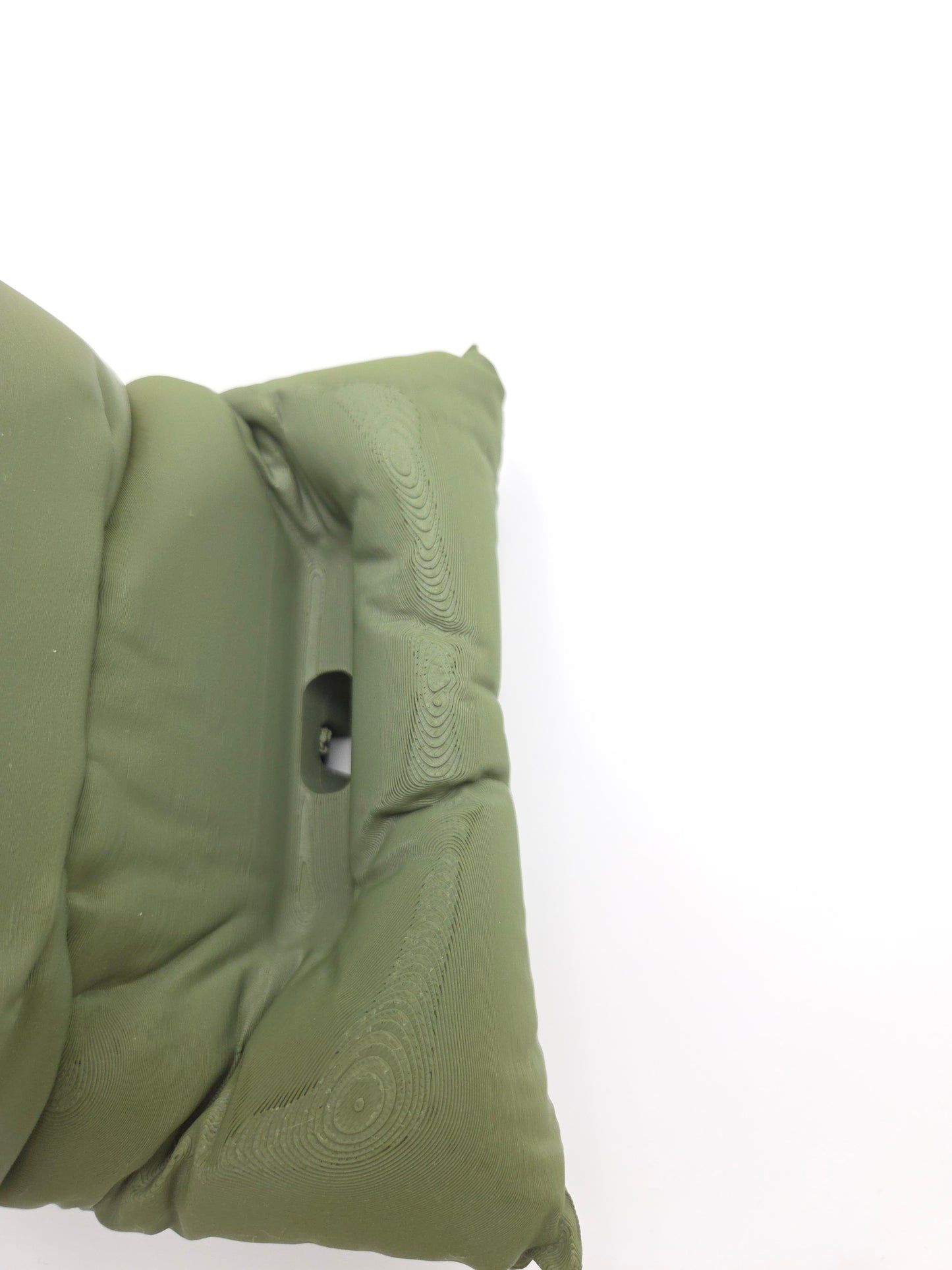 OUTLET: Pillow Phone Holder Black Olive Green