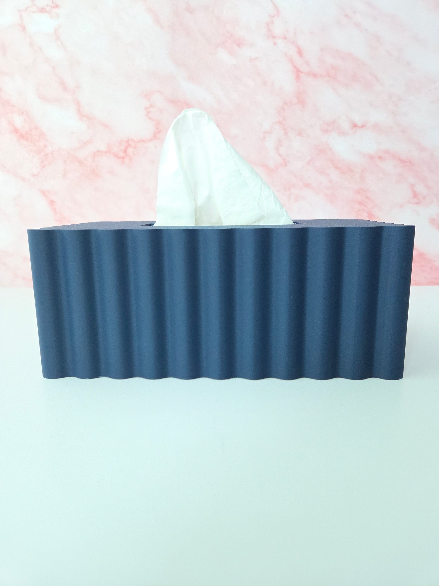 Ripple Tide Tissue Box Cover
