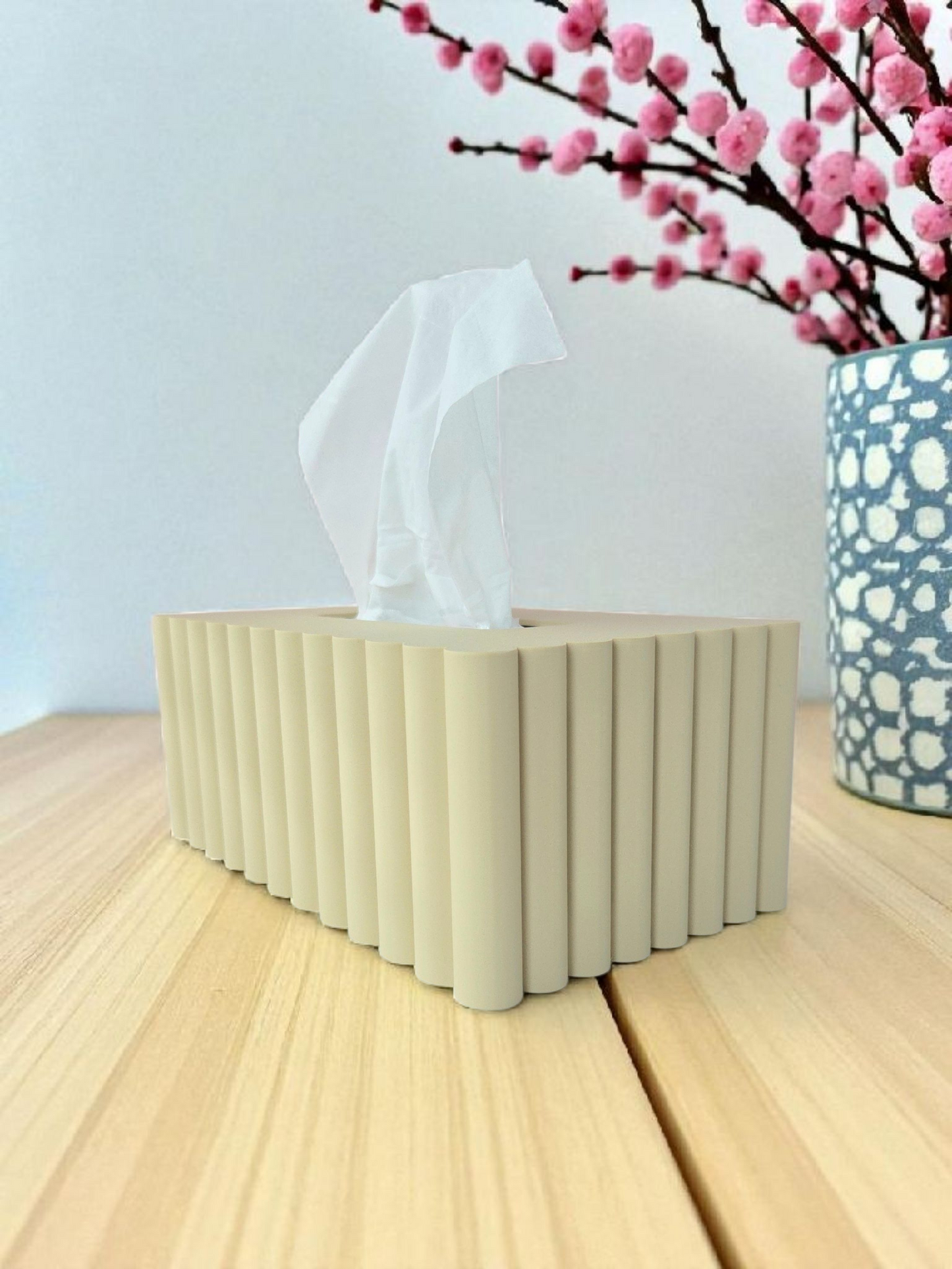 Biscuit Vibes Tissue Box Cover