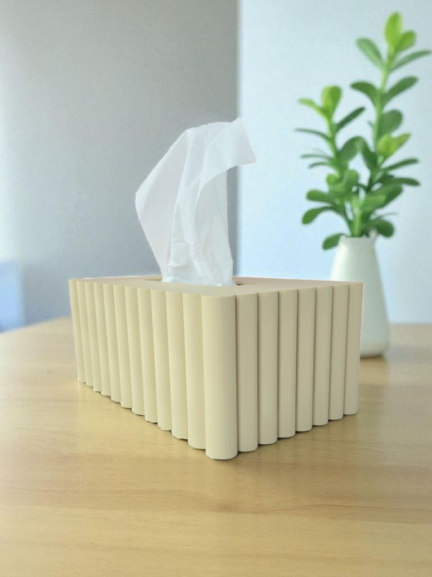 Biscuit Vibes Tissue Box Cover