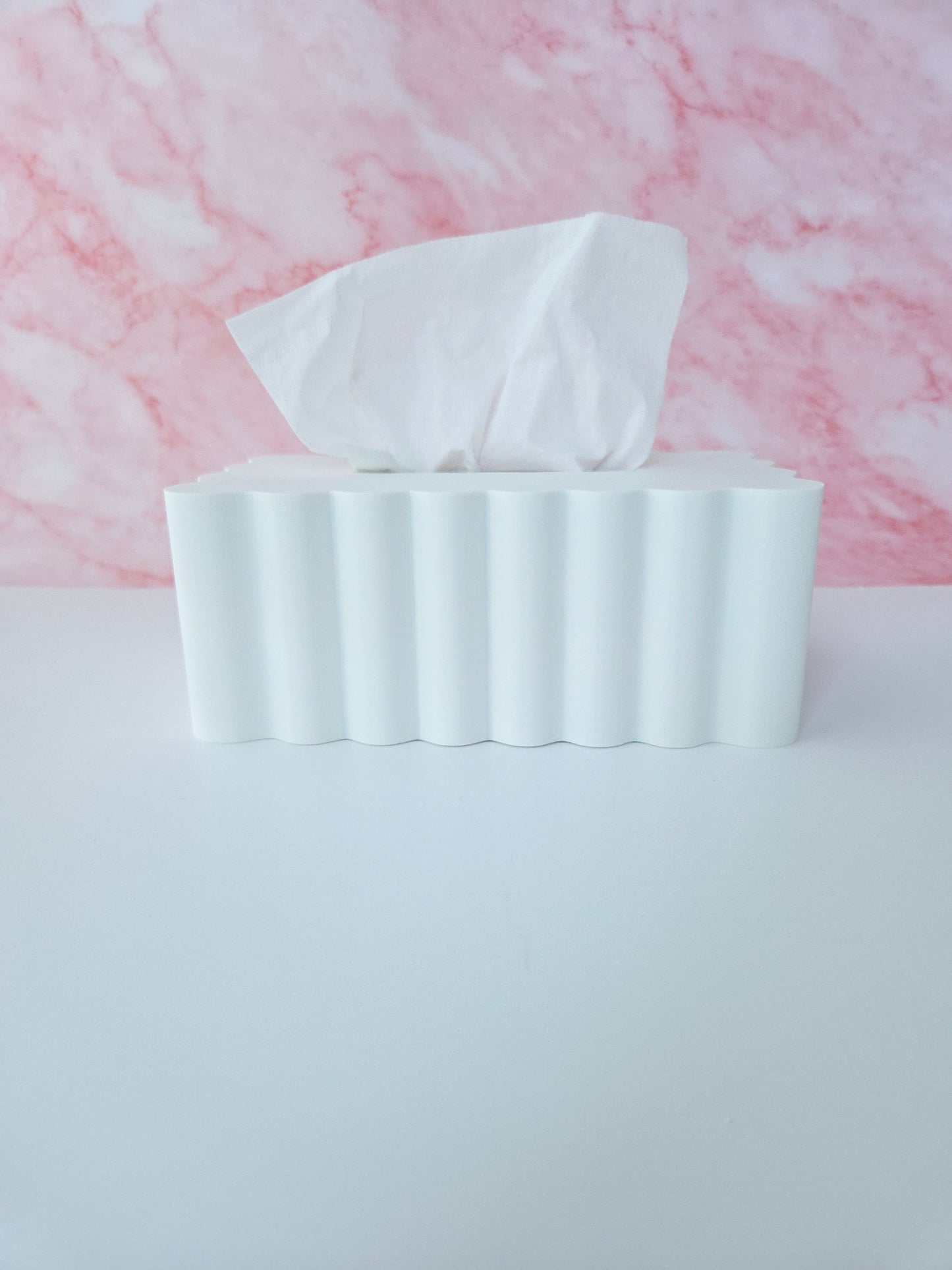 Smooth Ripple Tissue Box Cover