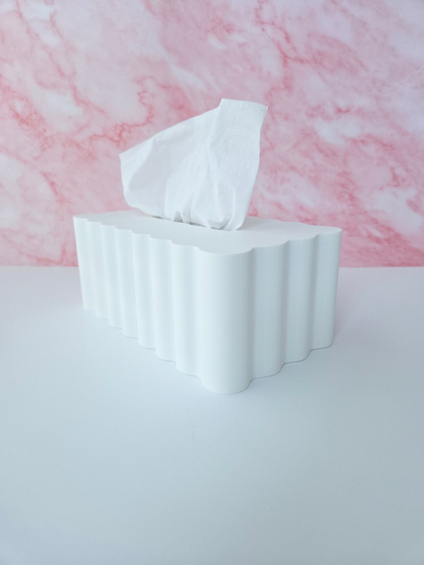 Smooth Ripple Tissue Box Cover