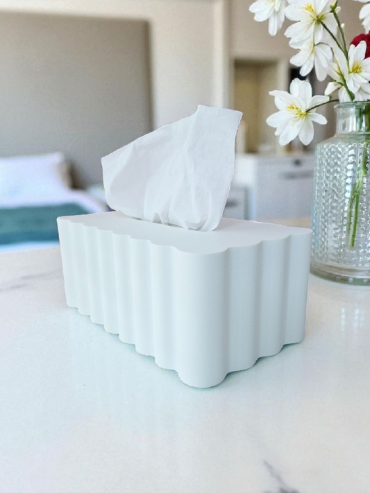Smooth Ripple Tissue Box Cover