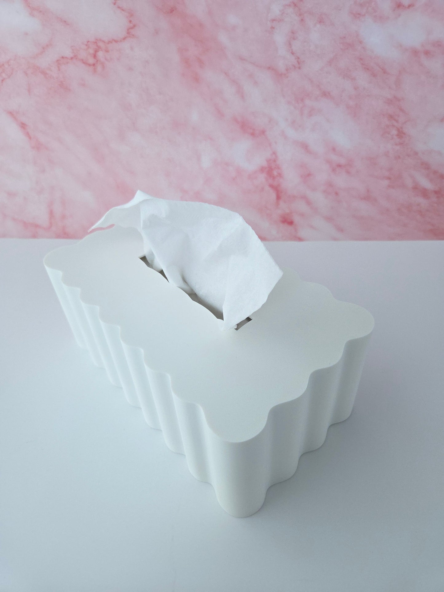 Smooth Ripple Tissue Box Cover