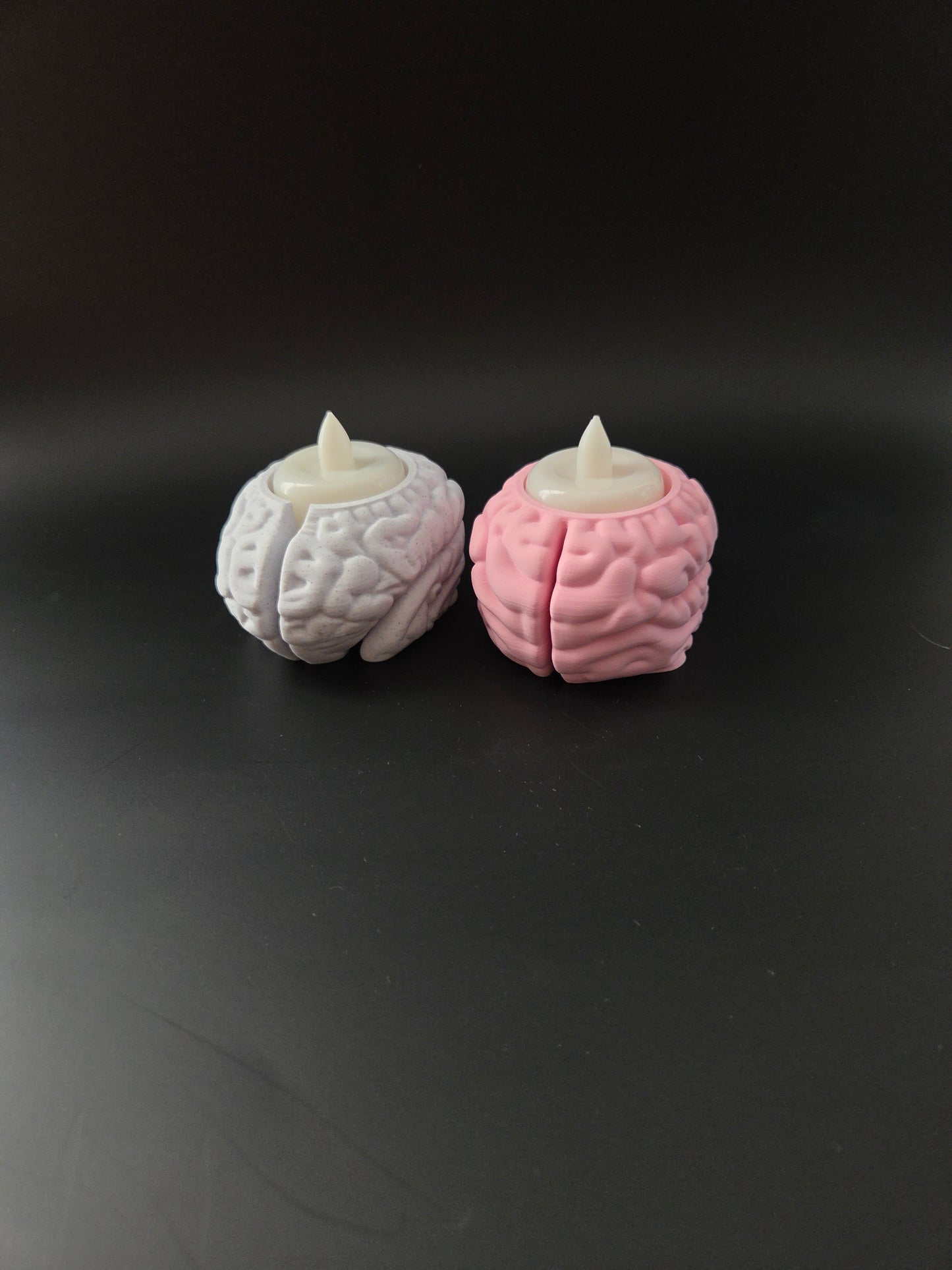 Brain Candle Holder – Halloween LED Tea Light Holder