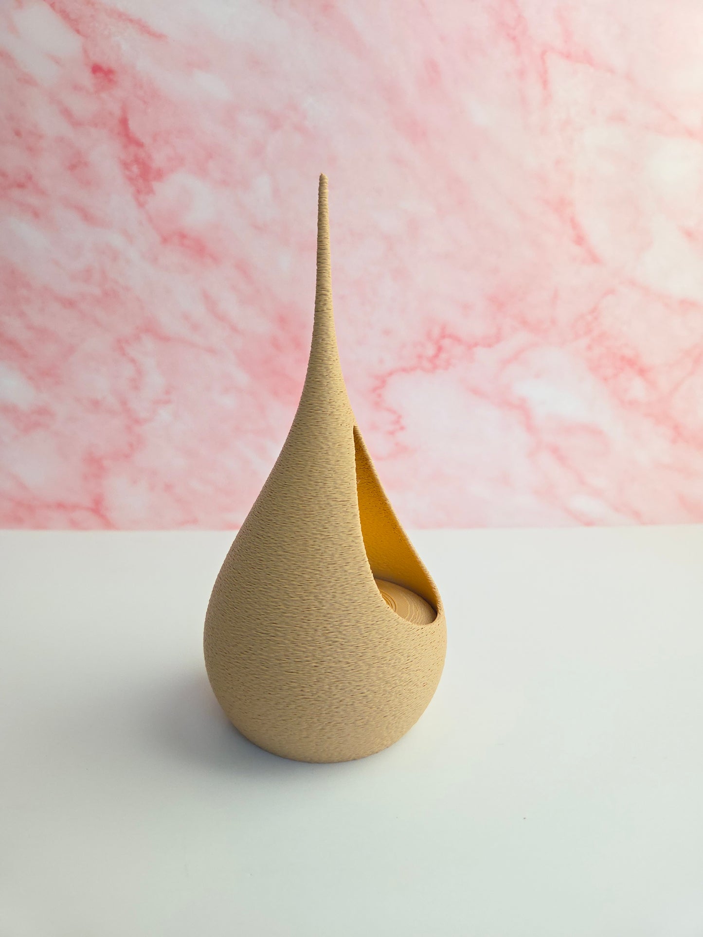 Teardrop LED Candle Holder
