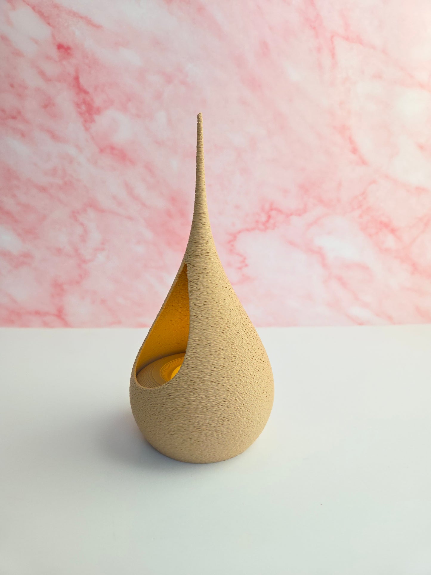 Teardrop LED Candle Holder