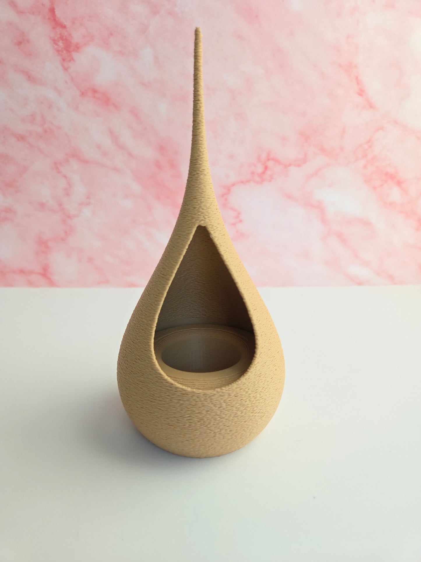 Teardrop LED Candle Holder