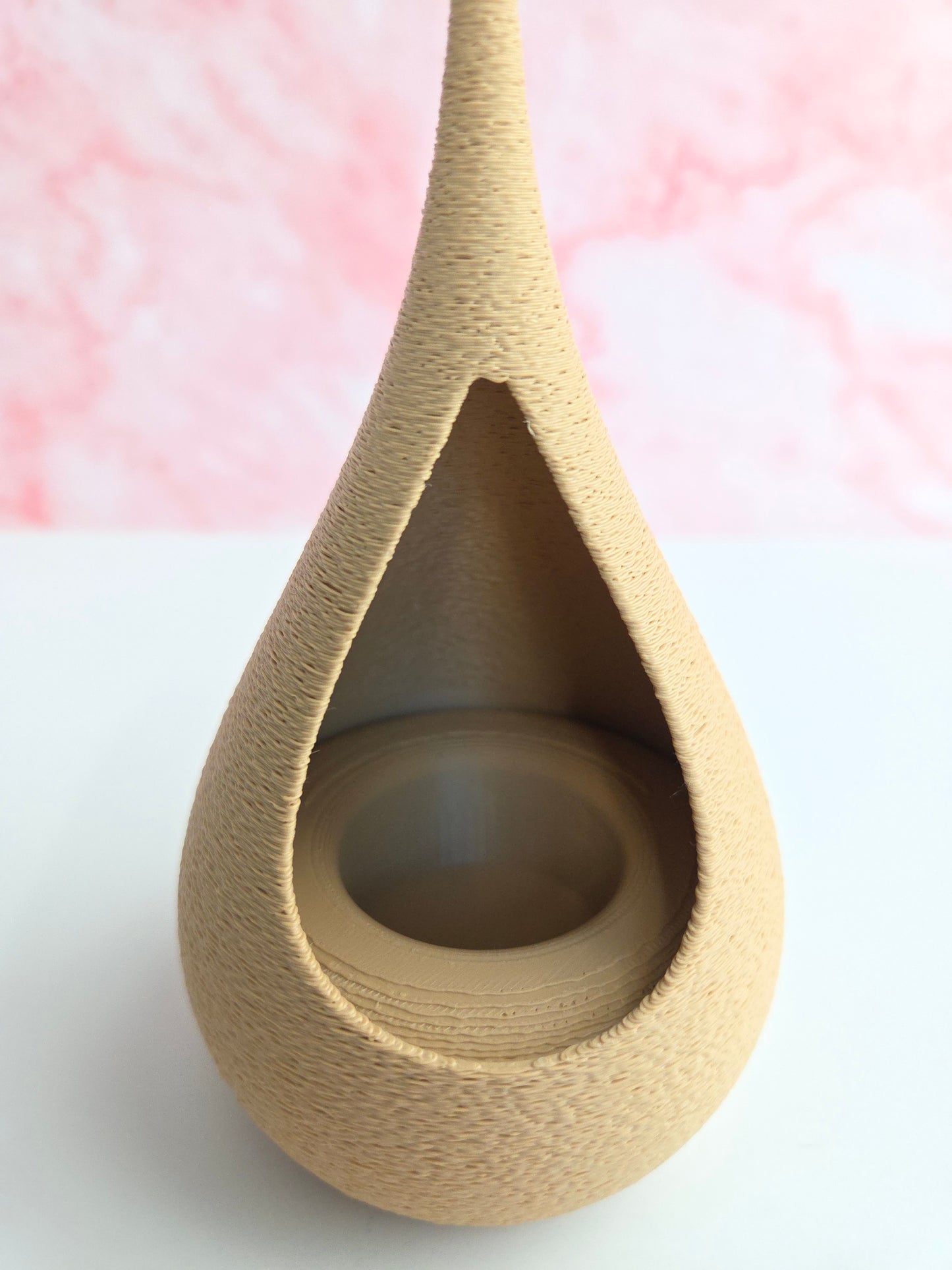 Teardrop LED Candle Holder