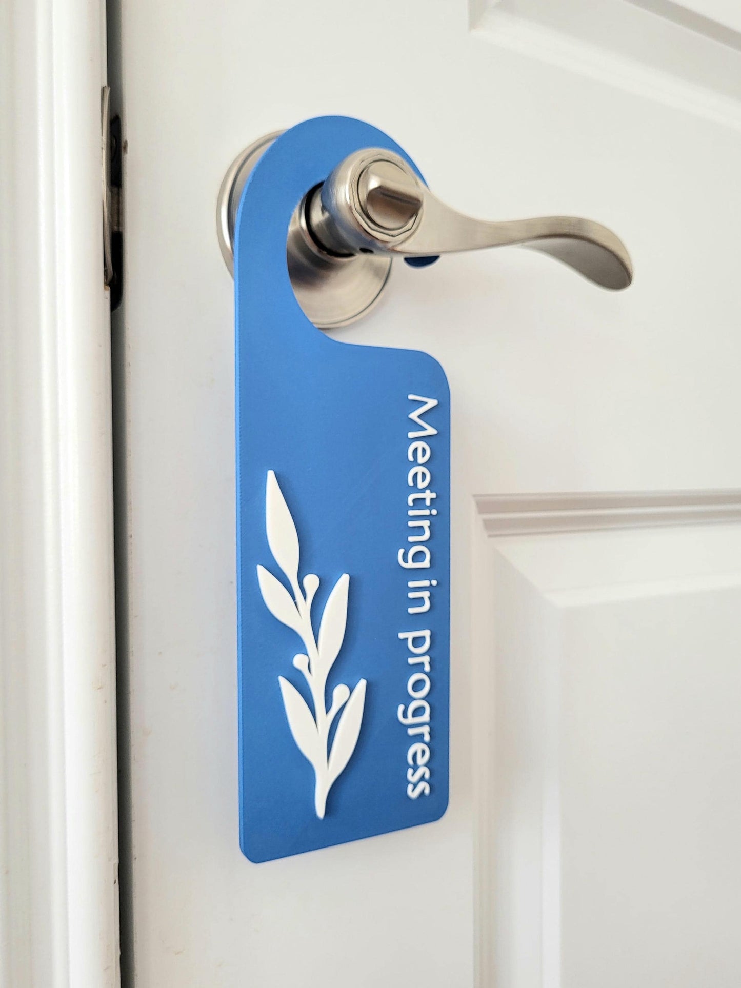 Door Handle Sign, Do Not Disturb Sign, Office Door Signs, Privacy Signage, Office & Home Workspace Sign