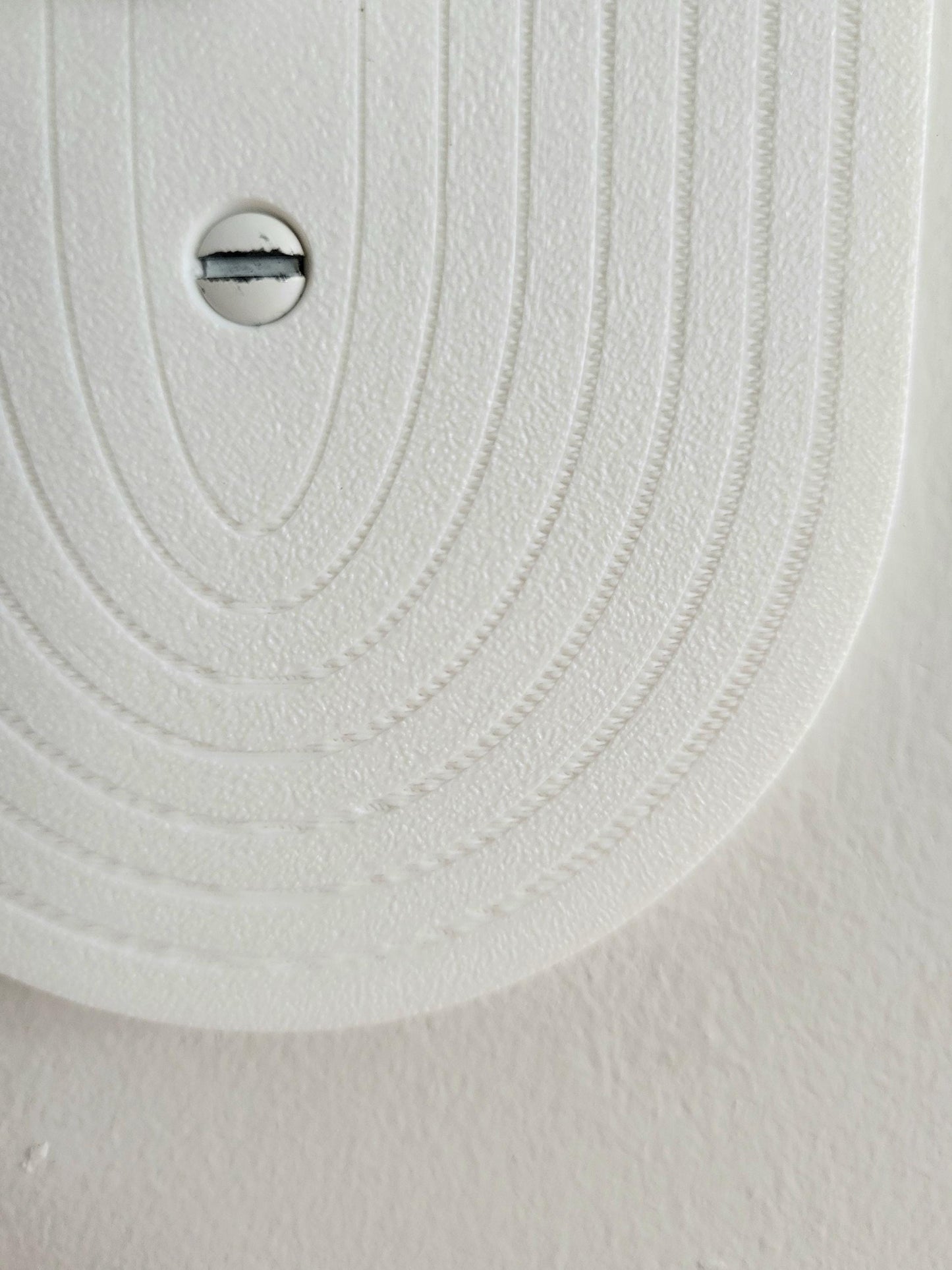 Oval Light Switch Cover With Delicate Stripes, Wall Plate Cover, Mid Century Modern, Unique Switch Plate Design, Decorative Wall Plate,