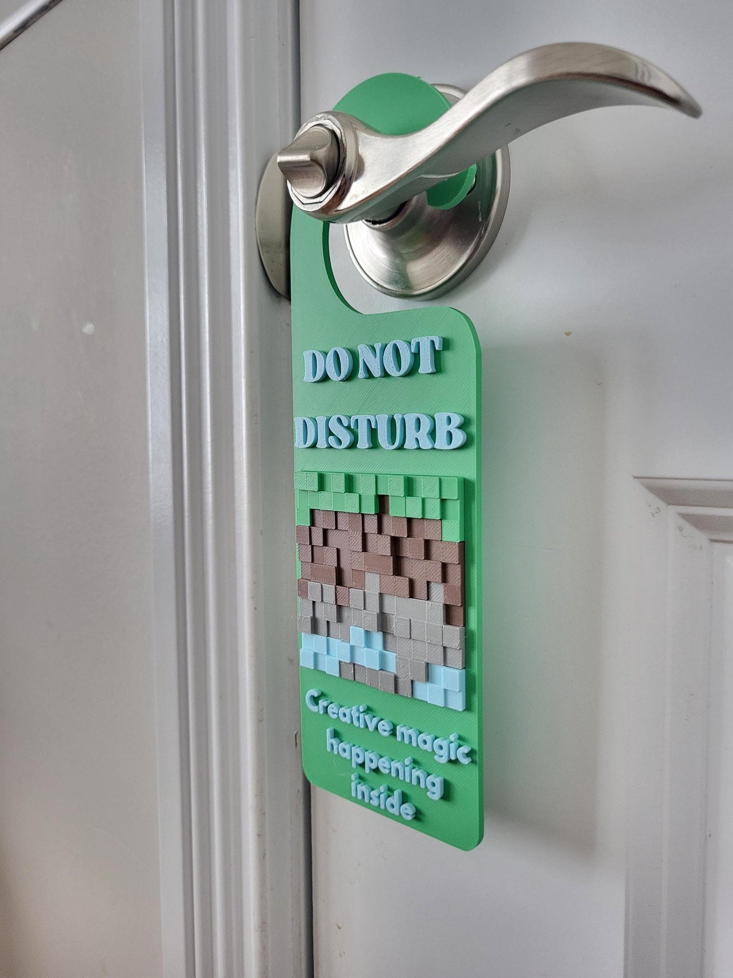 Do not disturb - creative magic happening inside, Do Not Disturb Sign for Gamers, Privacy Signage, For Kids, Teenagers, Gaming Zone Sign