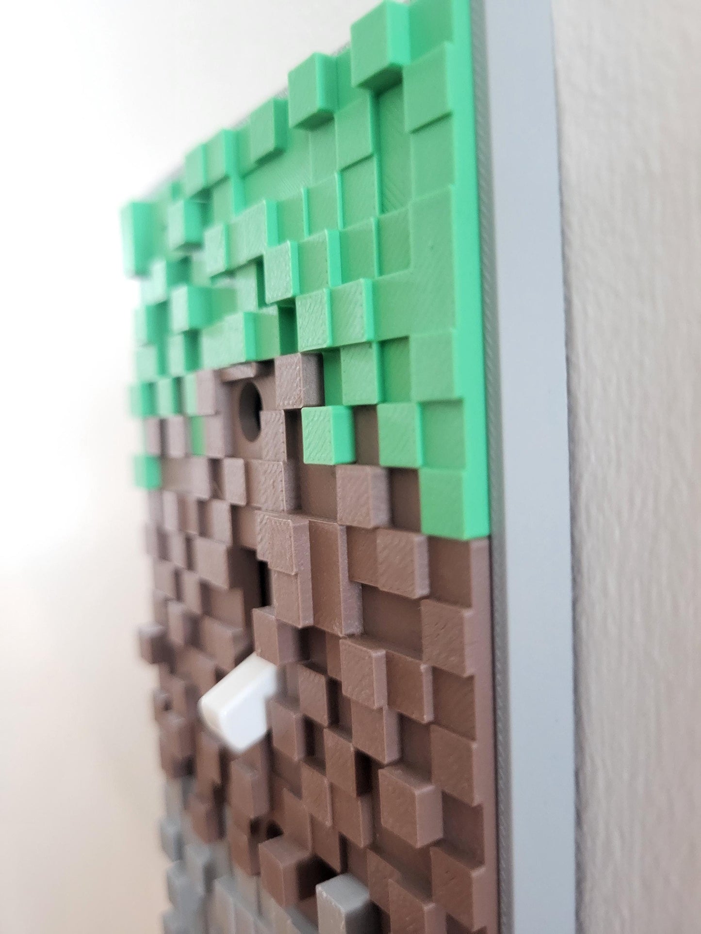 Gaming-Inspired Light Switch Cover - Pixel Block Design for Kids & Gamers, Fun and Custom Wall Plate Cover, Room Home Decor, Rocker, Outlet