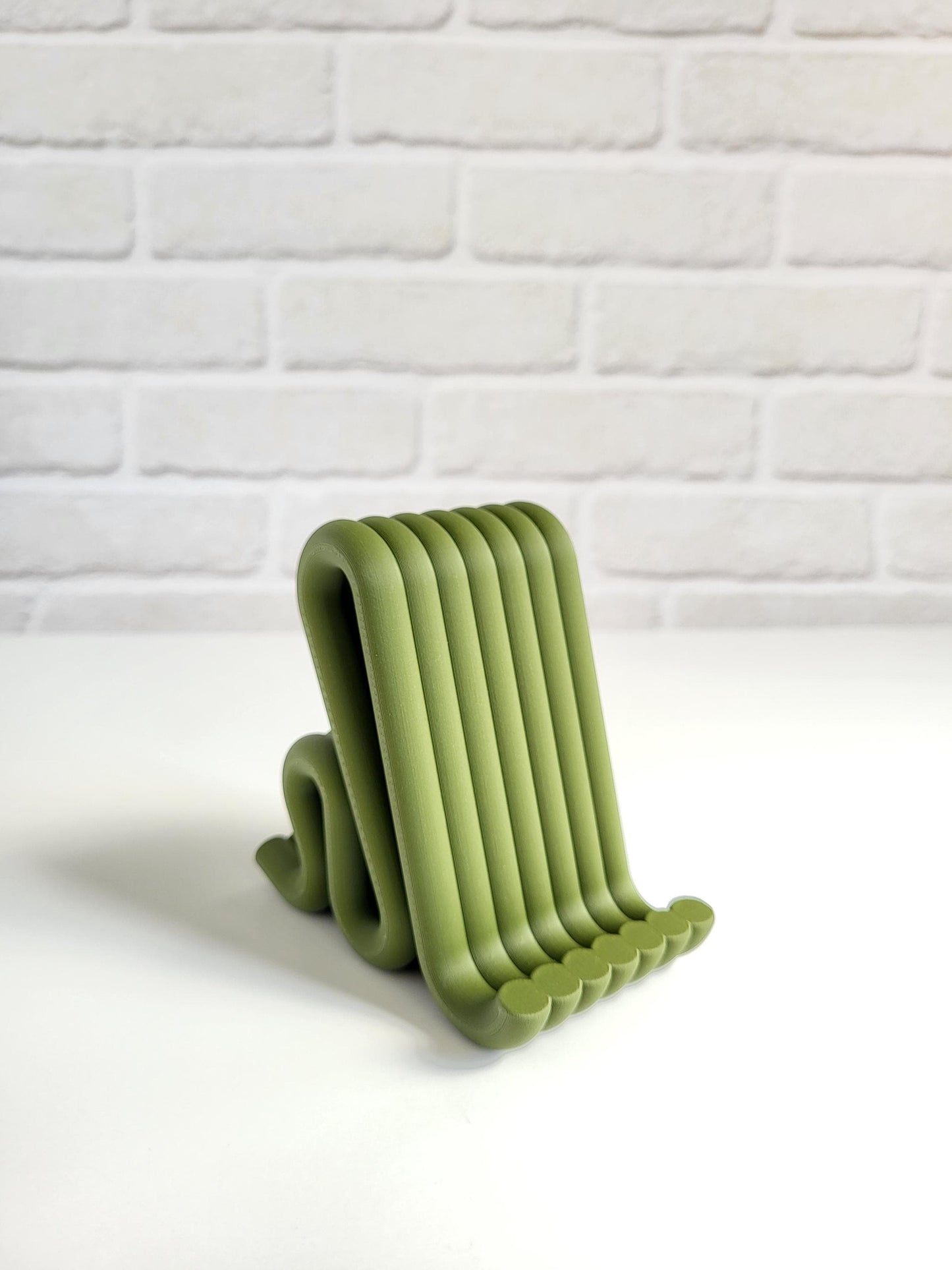 Phone Stand – Modern Minimalist Phone Holder for Desk | iPhone Stand | Office Decor & Desk Organization