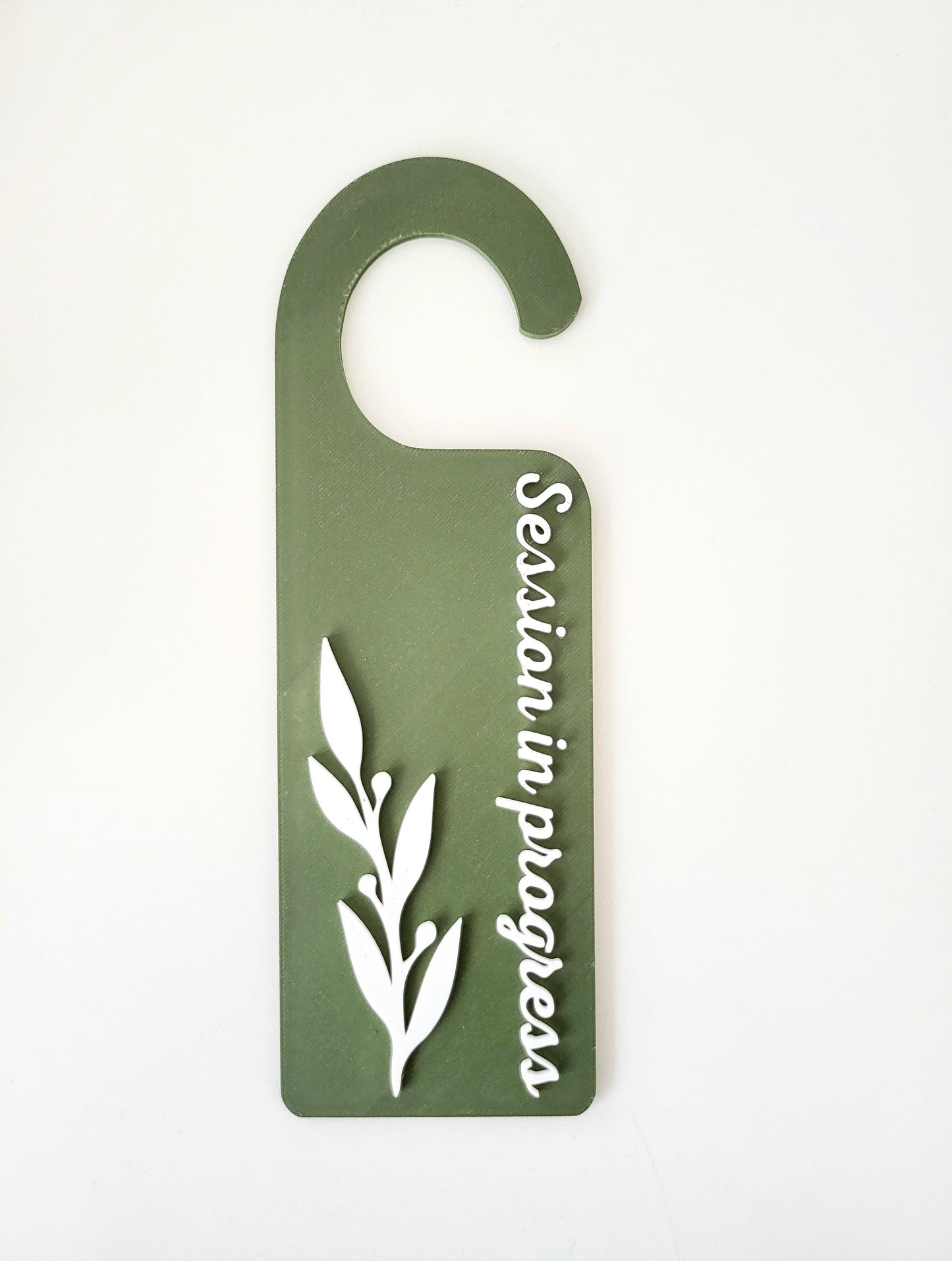 For Beauty Salons, Lash Technicians, Therapist, Do Not Disturb Sign, Office Door Signs, Privacy Signage, Session in Progress Door Hanger
