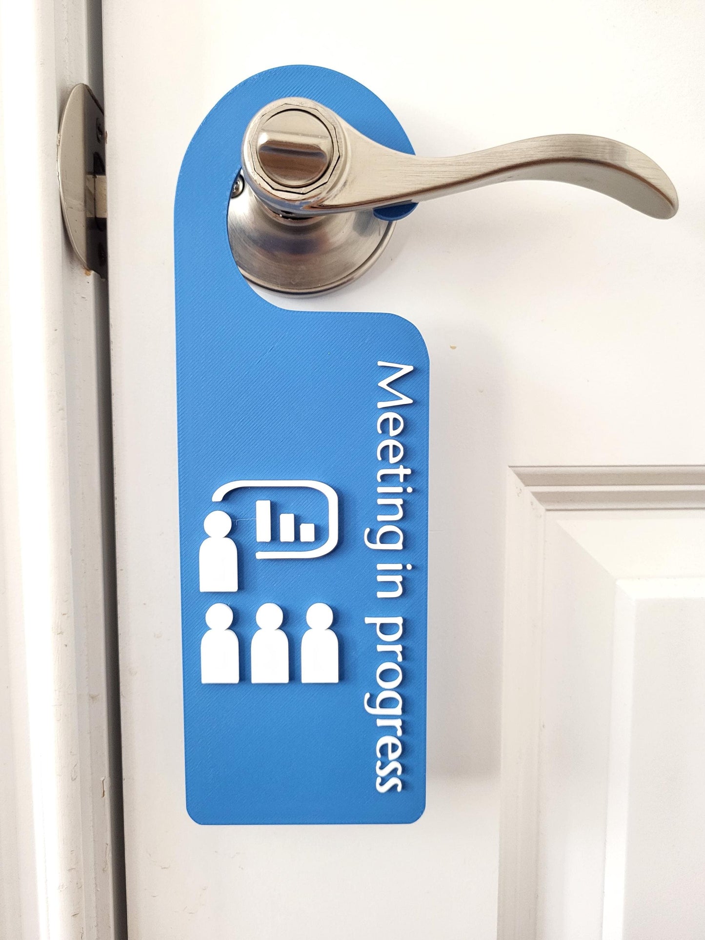 Do Not Disturb Sign, Door Handle Sign, Office Door Signs, Privacy Signage, Office & Home Workspace Sign