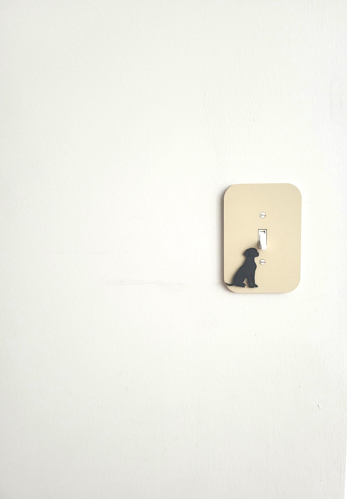 Light Switch Cover With Dalmatian Dog Accent, Wall Plate Cover, Mid Century Modern, Unique Switch Plate Design, Home Decor, Dog Light Switch