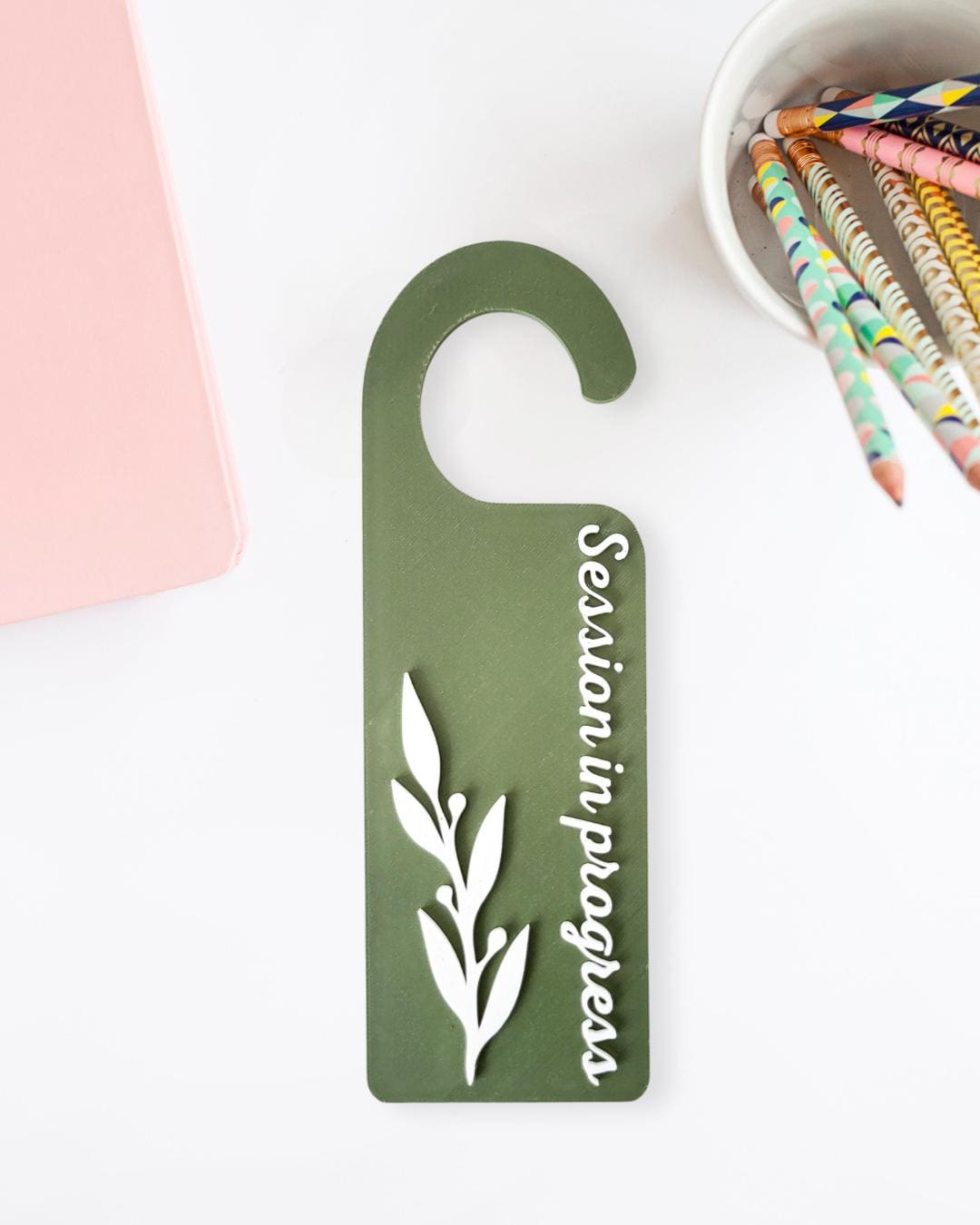 For Beauty Salons, Lash Technicians, Therapist, Do Not Disturb Sign, Office Door Signs, Privacy Signage, Session in Progress Door Hanger
