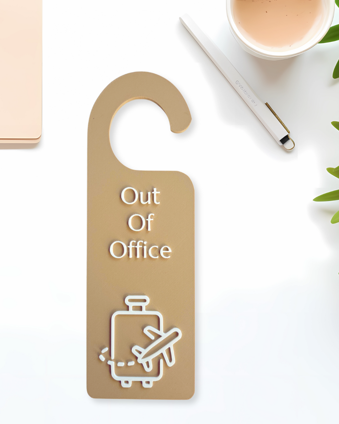 Out of Office Door Hanger