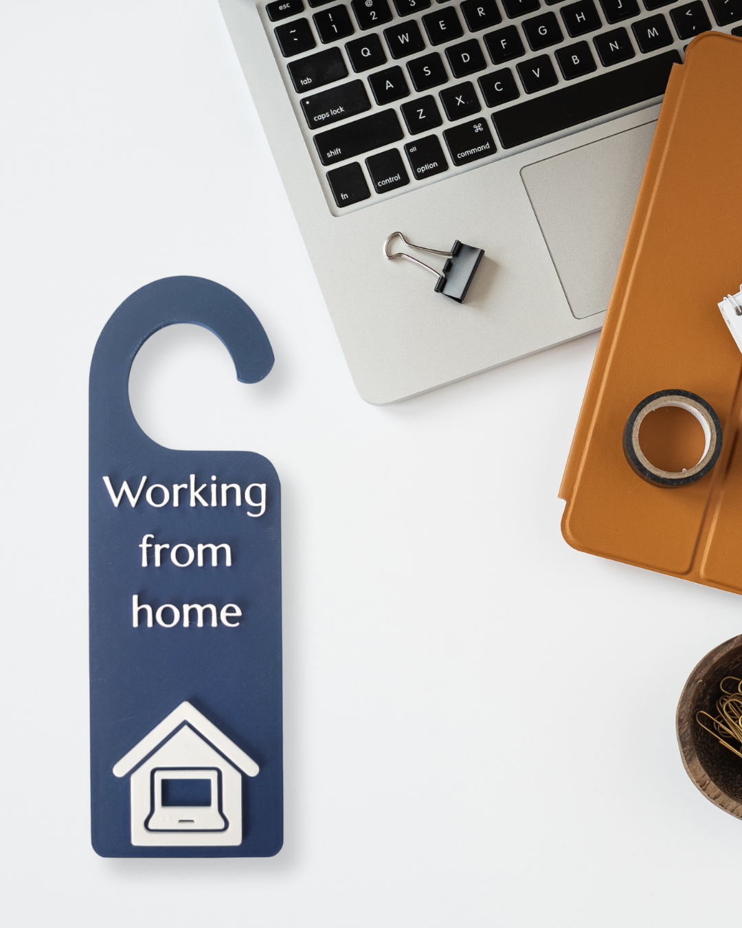 Working From Home Door Hanger